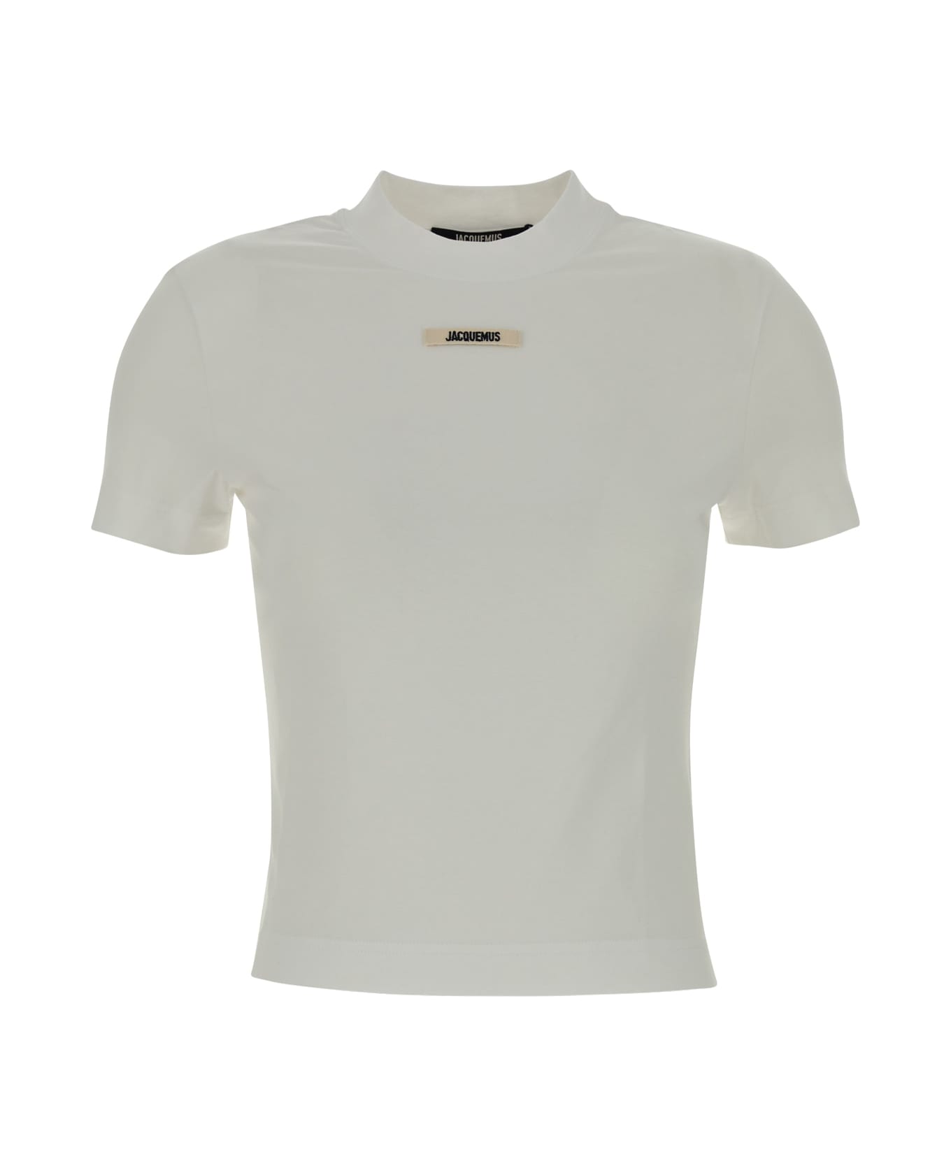 Jacquemus Le Tshirt Gros Grain - White
