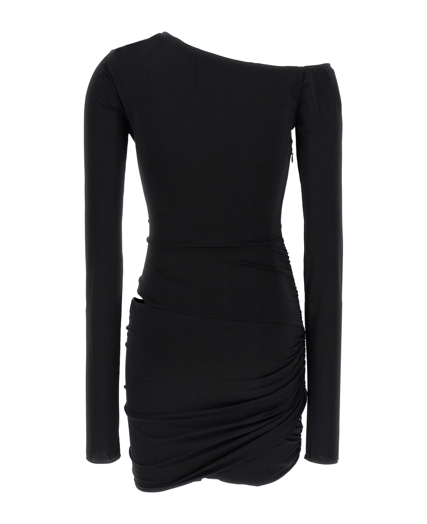 Nensi Dojaka Asymmetrical Dress - Black  