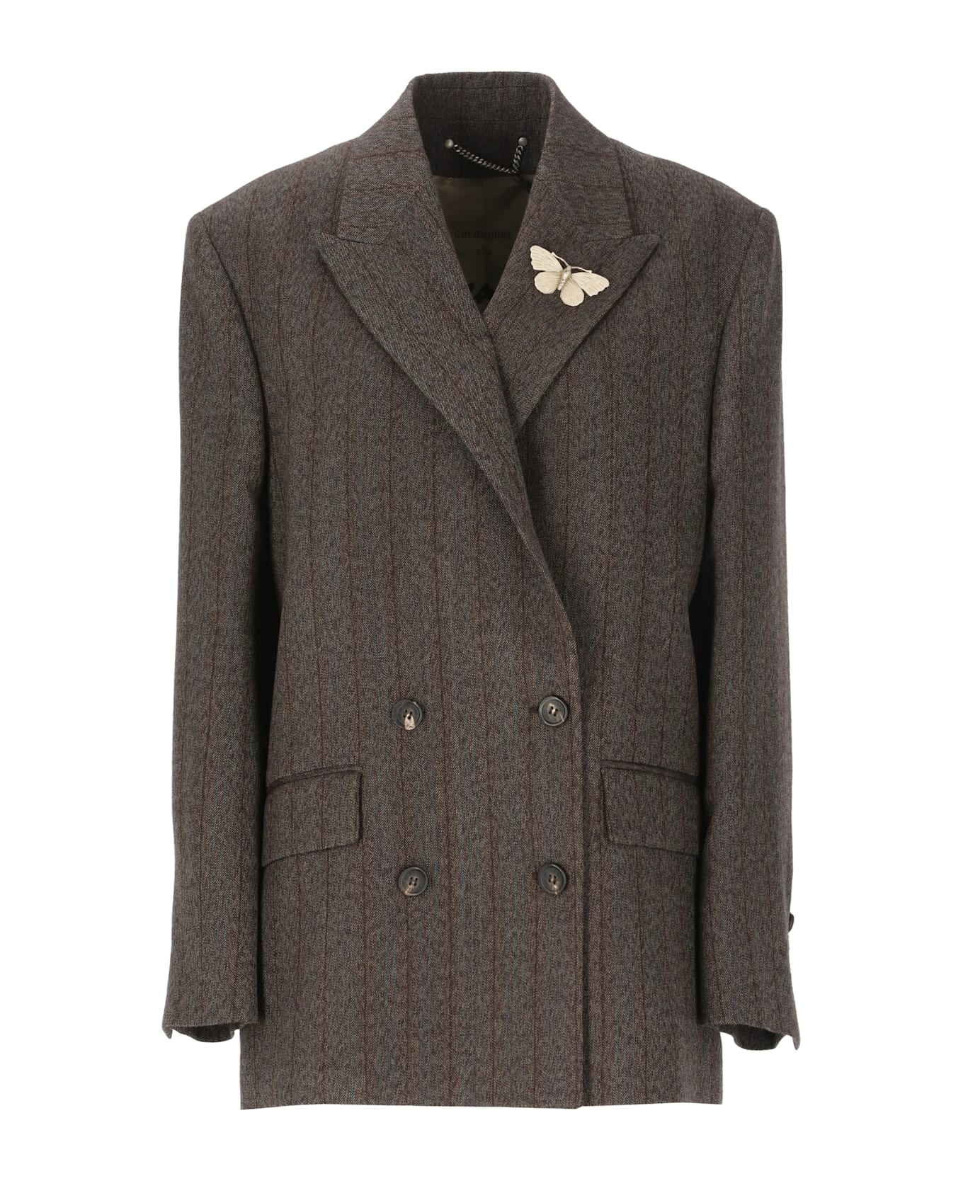 Golden Goose Wool Blazer - Brown