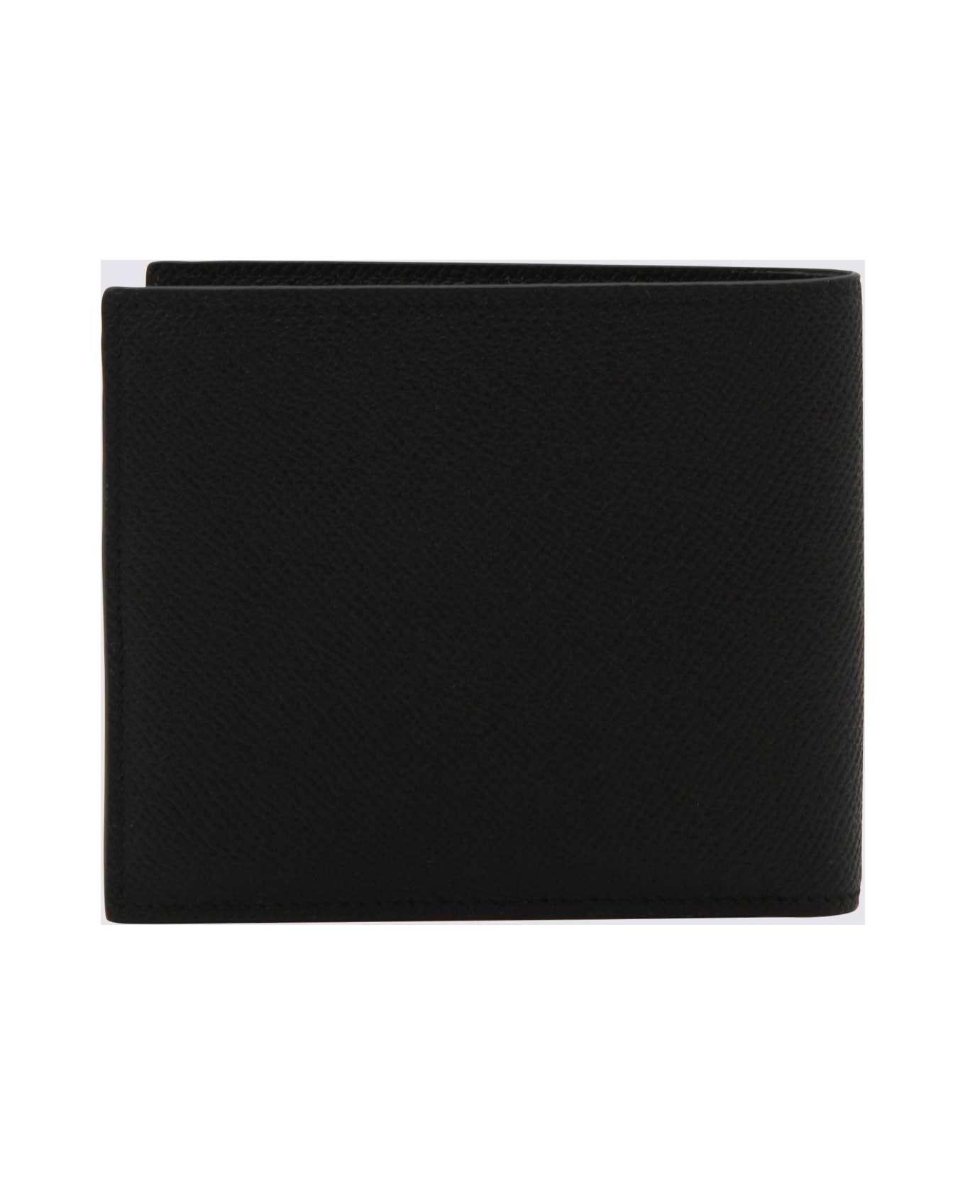 Ferragamo Black Leather Wallet - Black