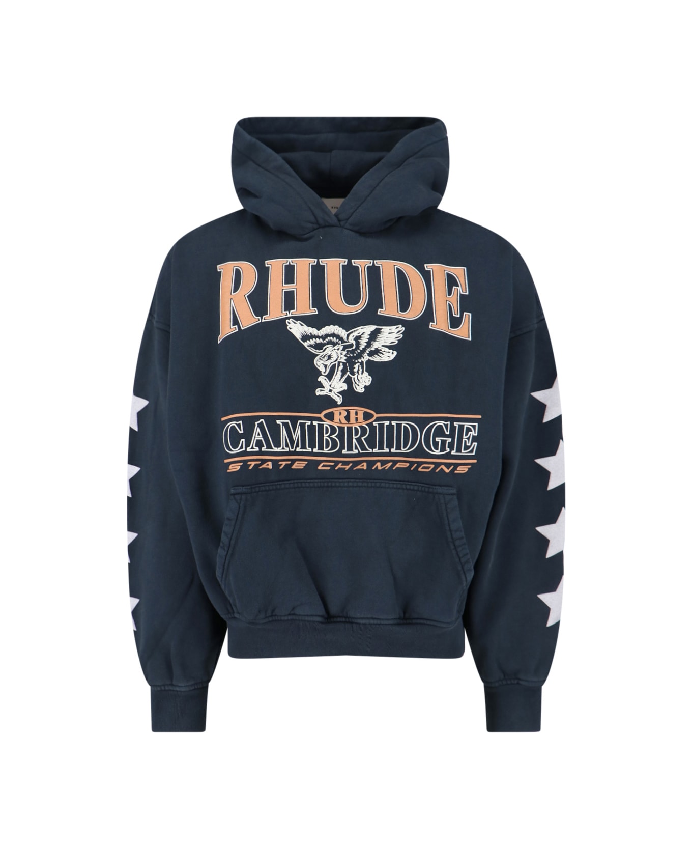 Rhude 
eagle Star
 Hoodie - Black  