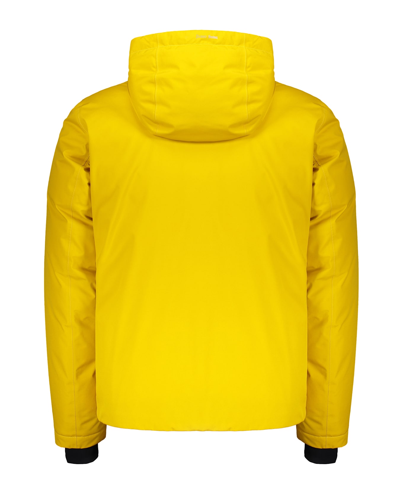 Herno Hooded Down Jacket - Yellow