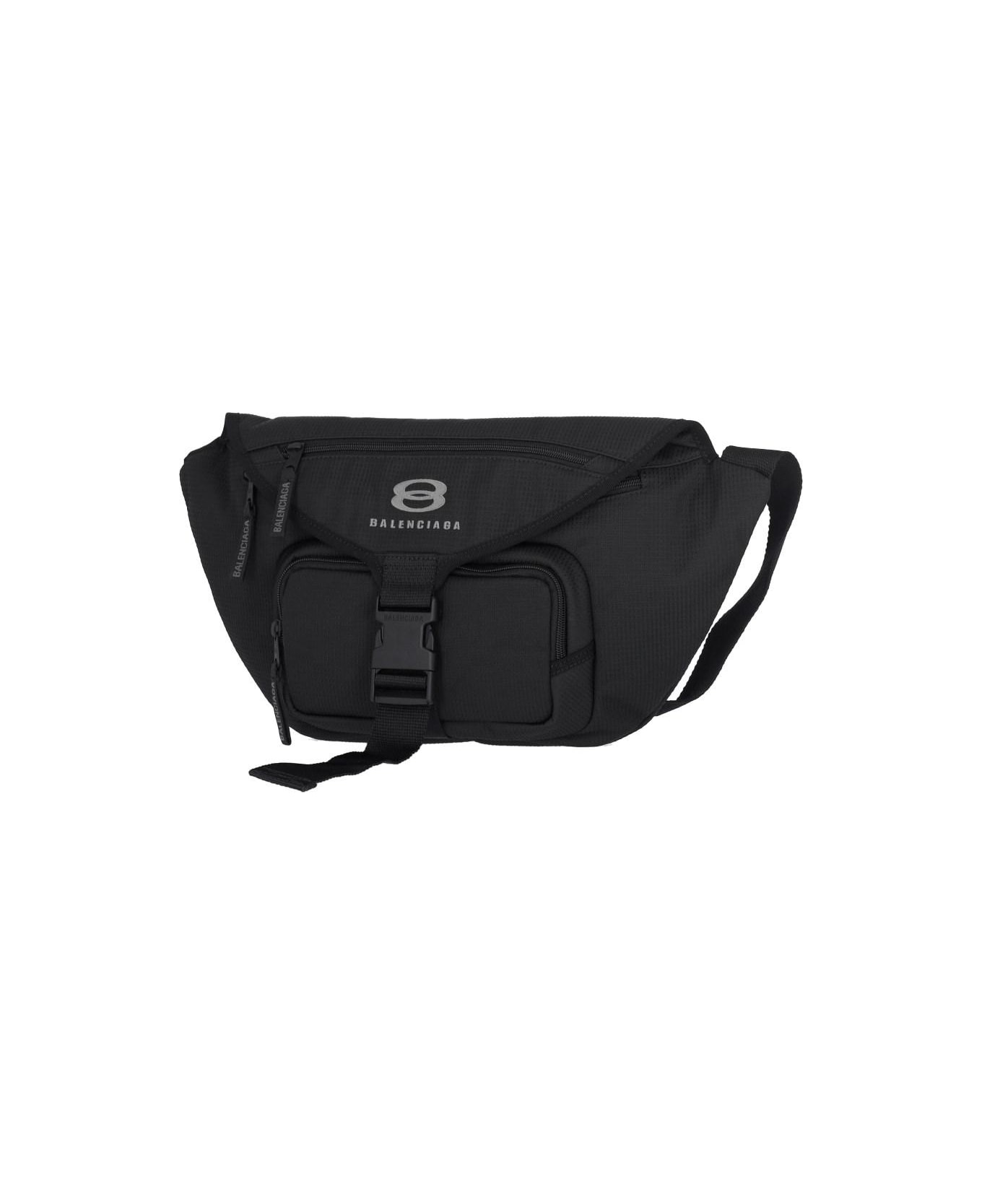 Balenciaga Large Fanny Pack 'unity' - Black ベルトバッグ