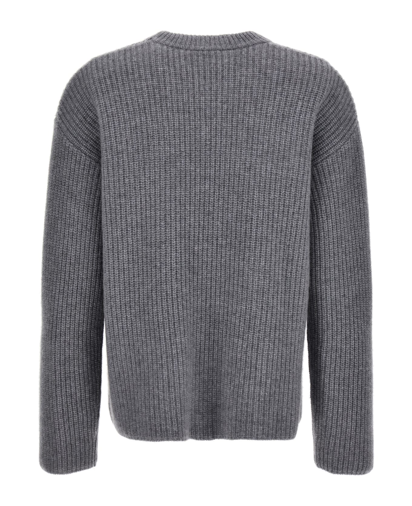 Parosh Cashmere Sweater - Gray ニットウェア