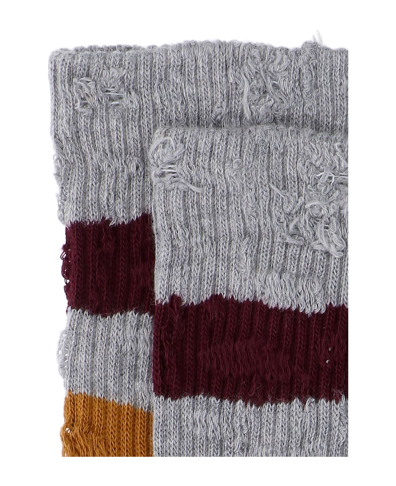 Golden Goose Socks High Rib - grey
