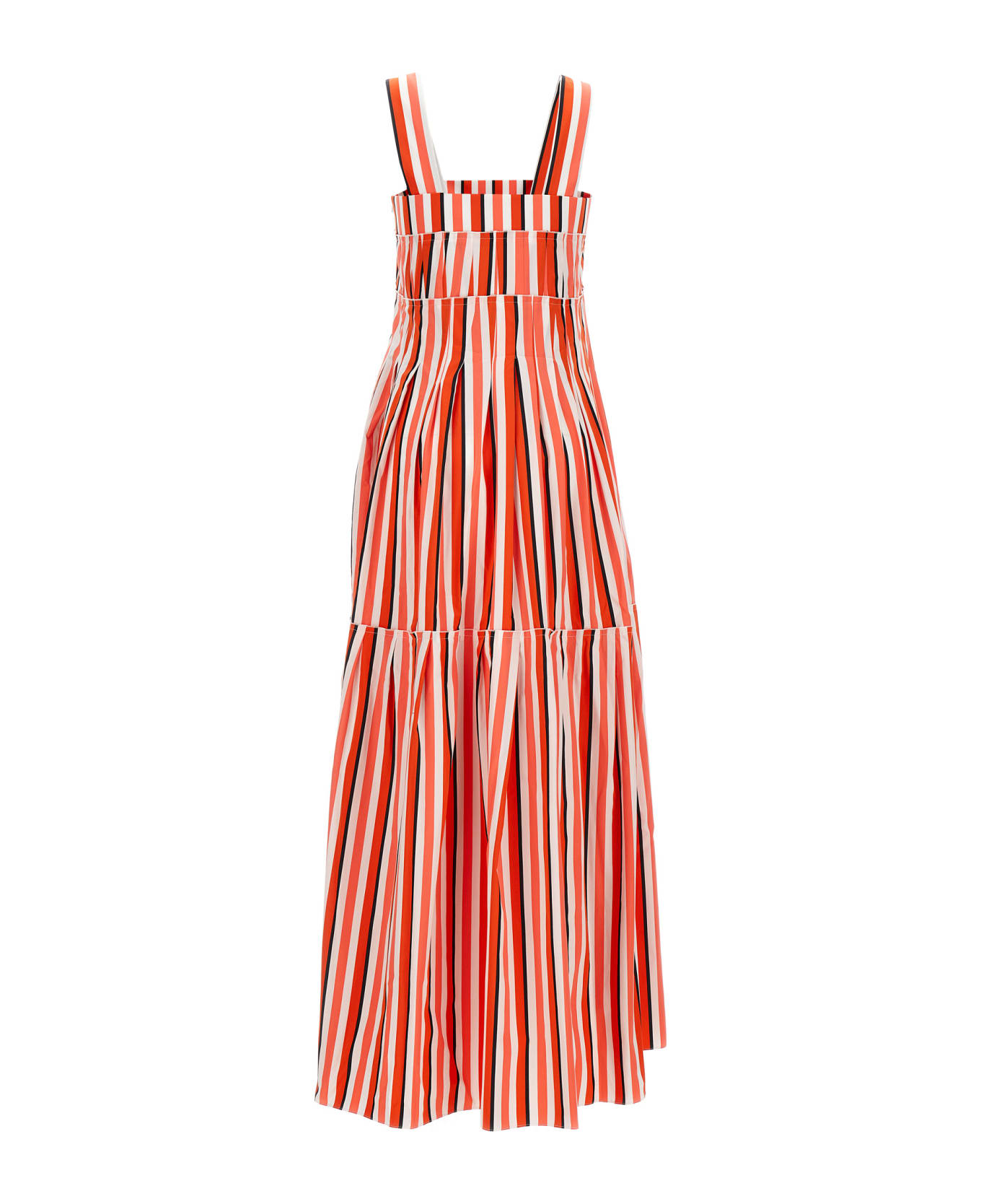 Plan C Striped Dress - Multicolor