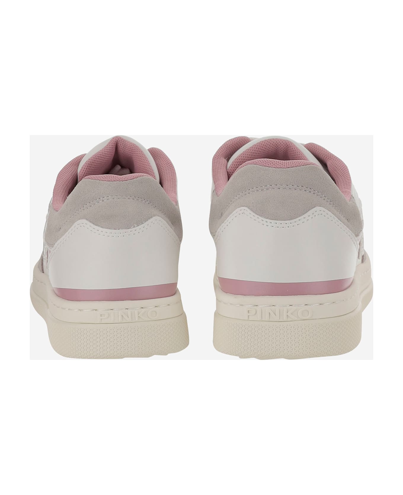 Pinko Mandy 08 Leather Sneakers - White
