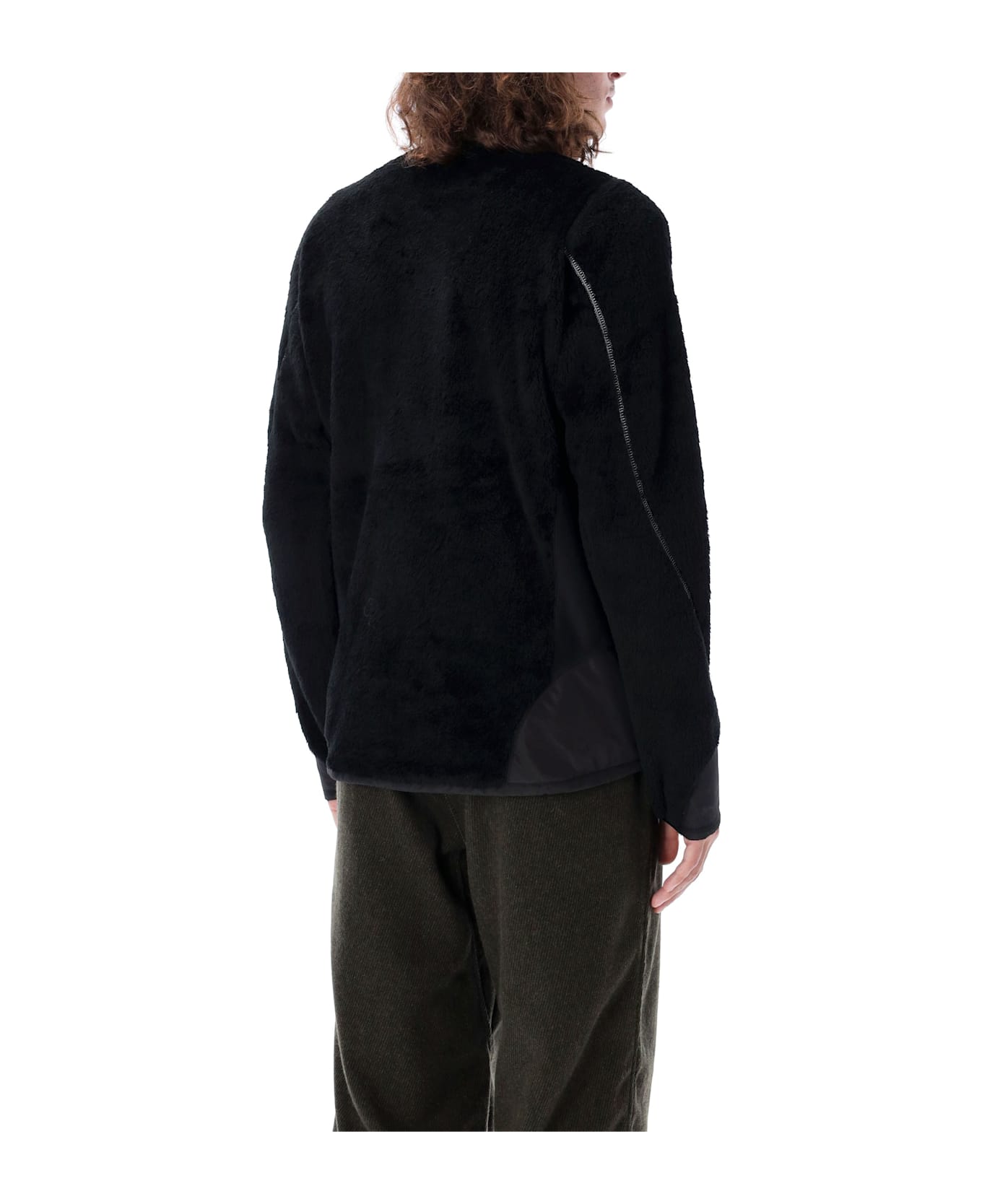 And Wander 9 Top Fleece Jacket - BLACK