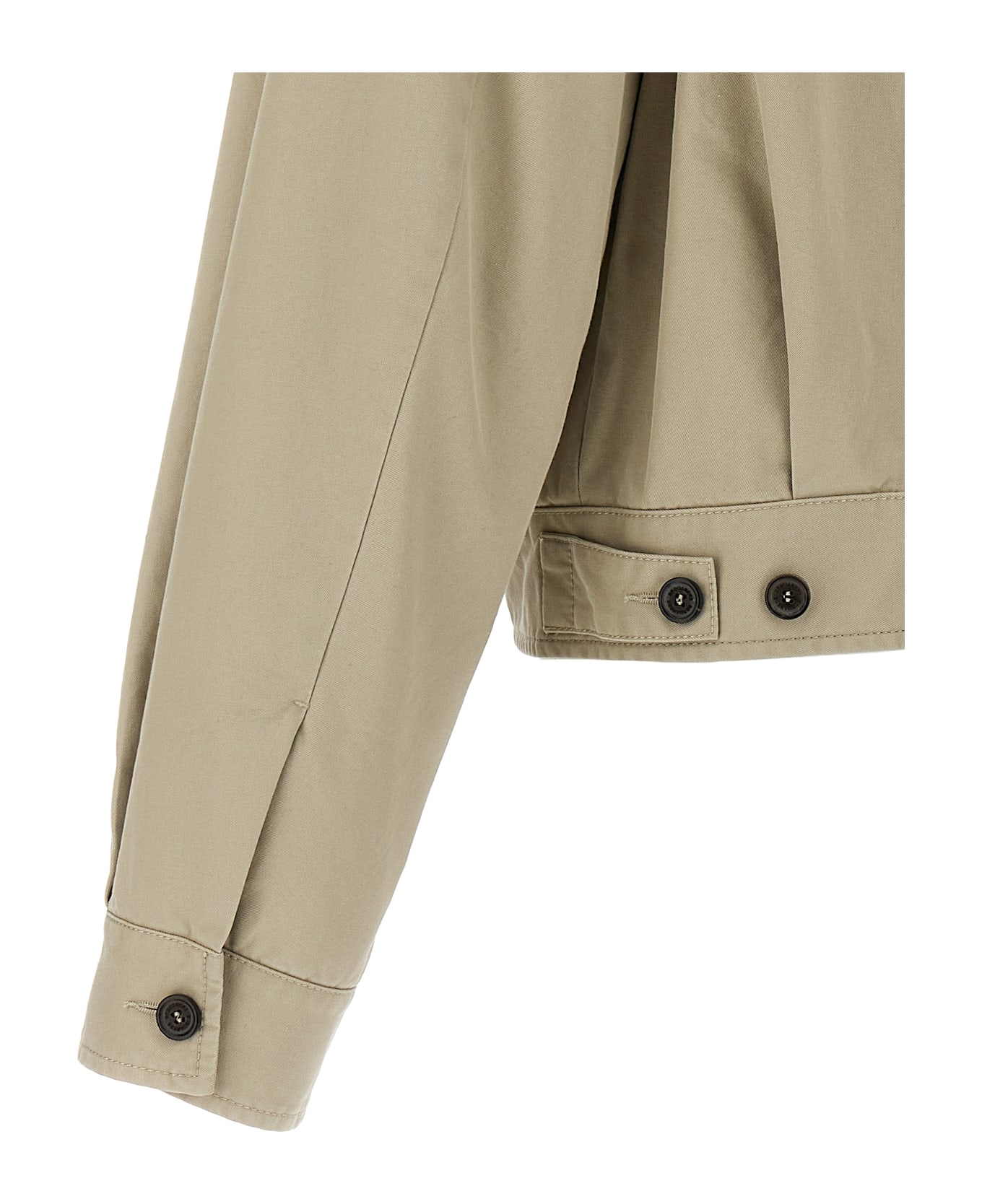Dsquared2 'easy Cotton Kaban' Jacket - Beige