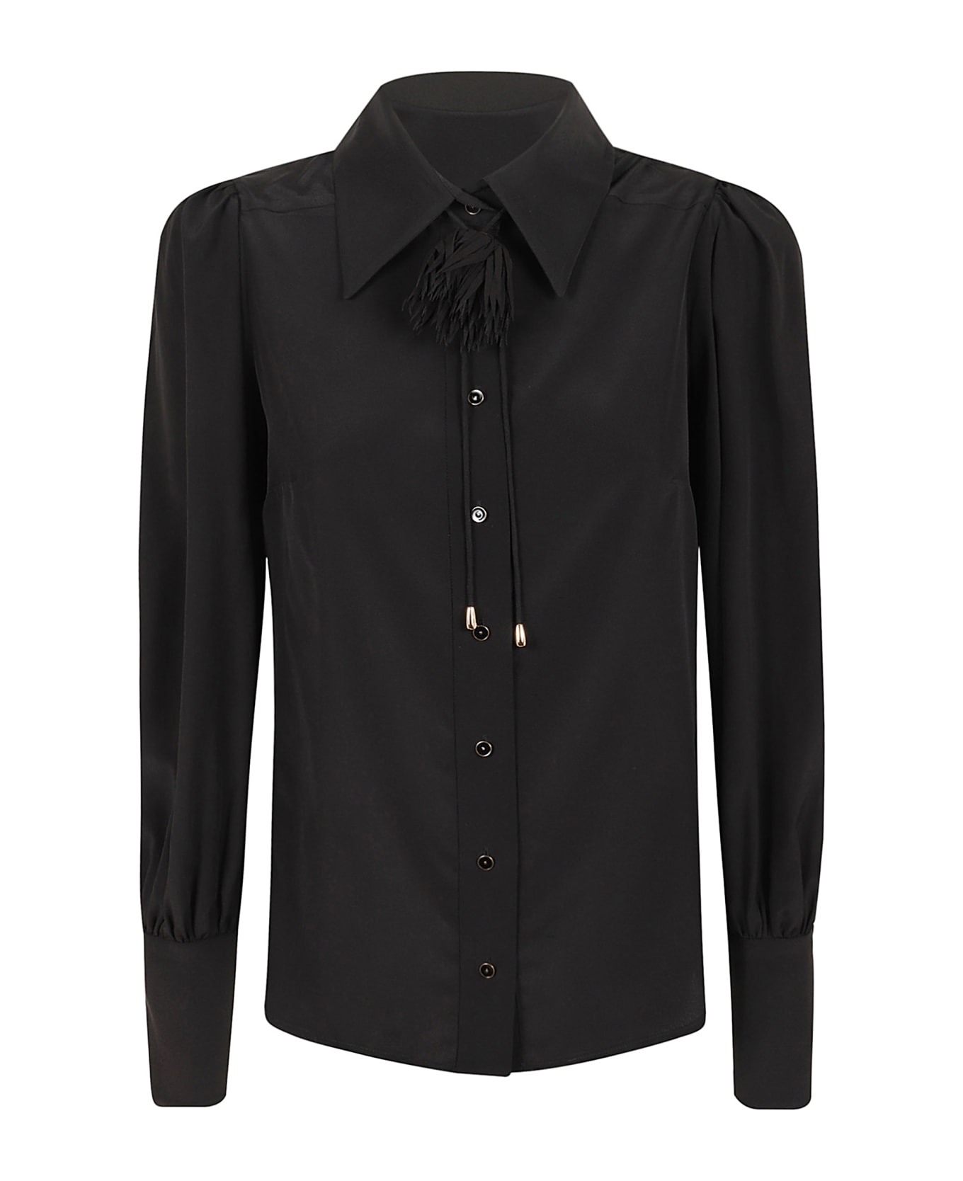 Zimmermann Blouson Shirt - Blk Black