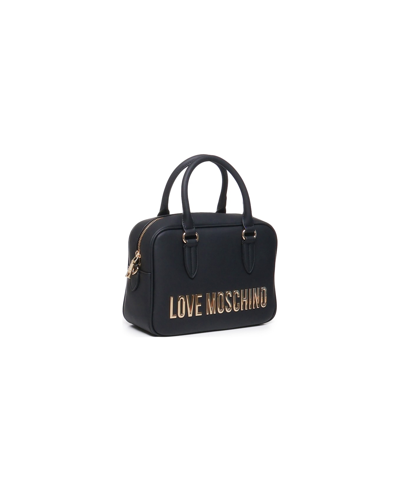 Love Moschino Trunk With Logo - Black トートバッグ