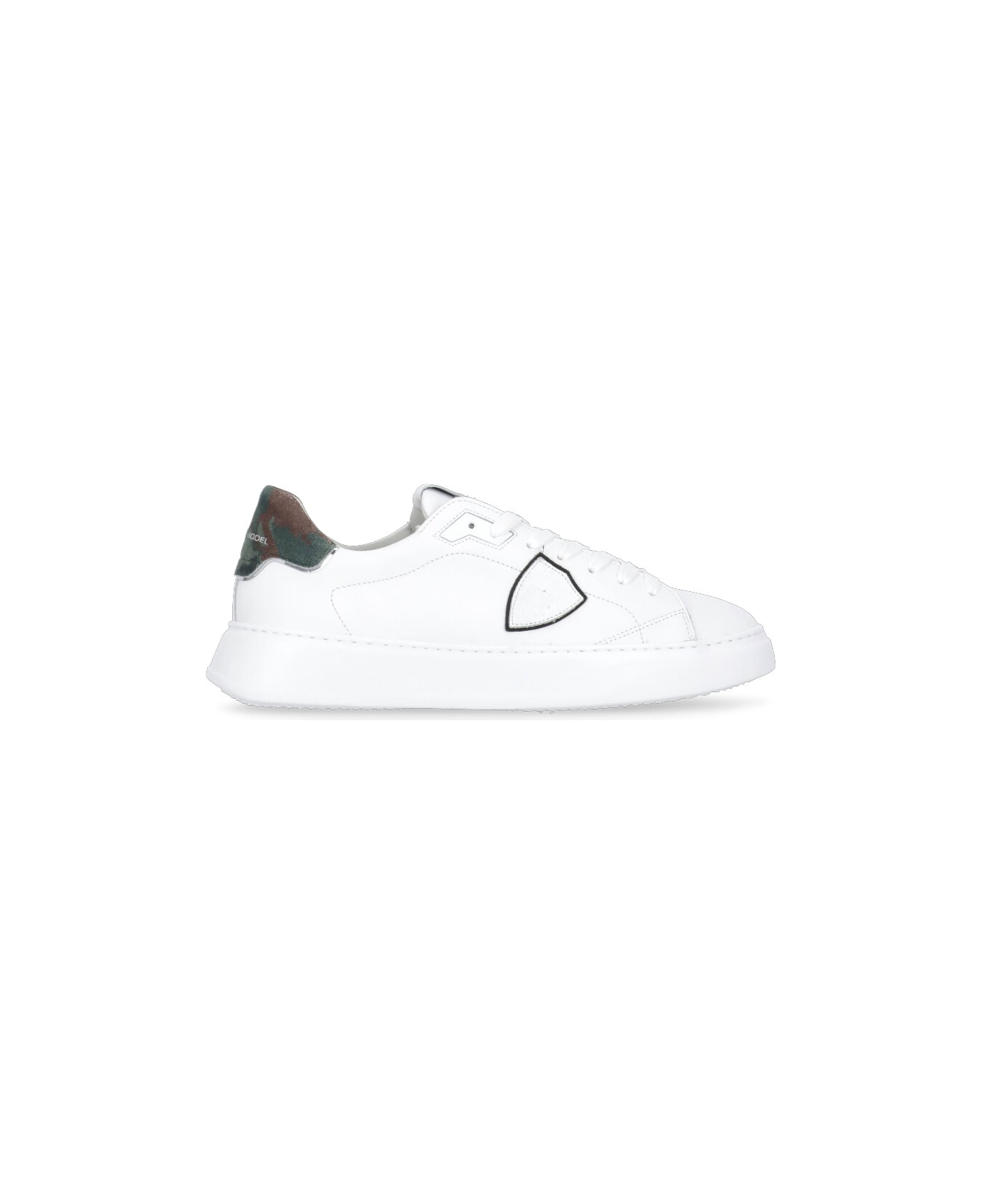 Philippe Model Low Temple Sneakers - White