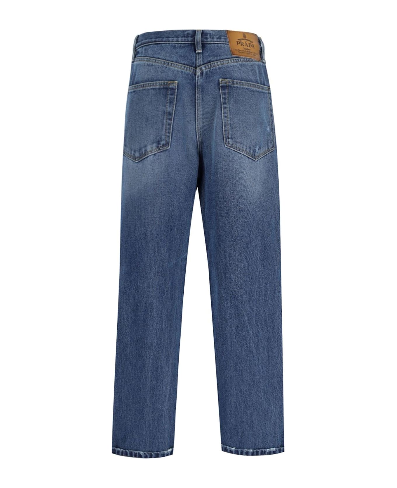 Prada Wide Jeans - Light Blue