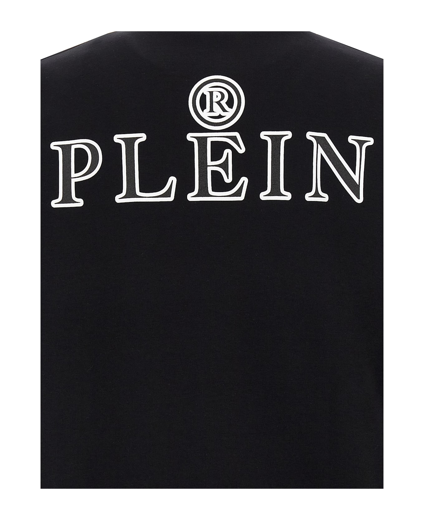 Philipp Plein Logo Patch Hoodie - Black  