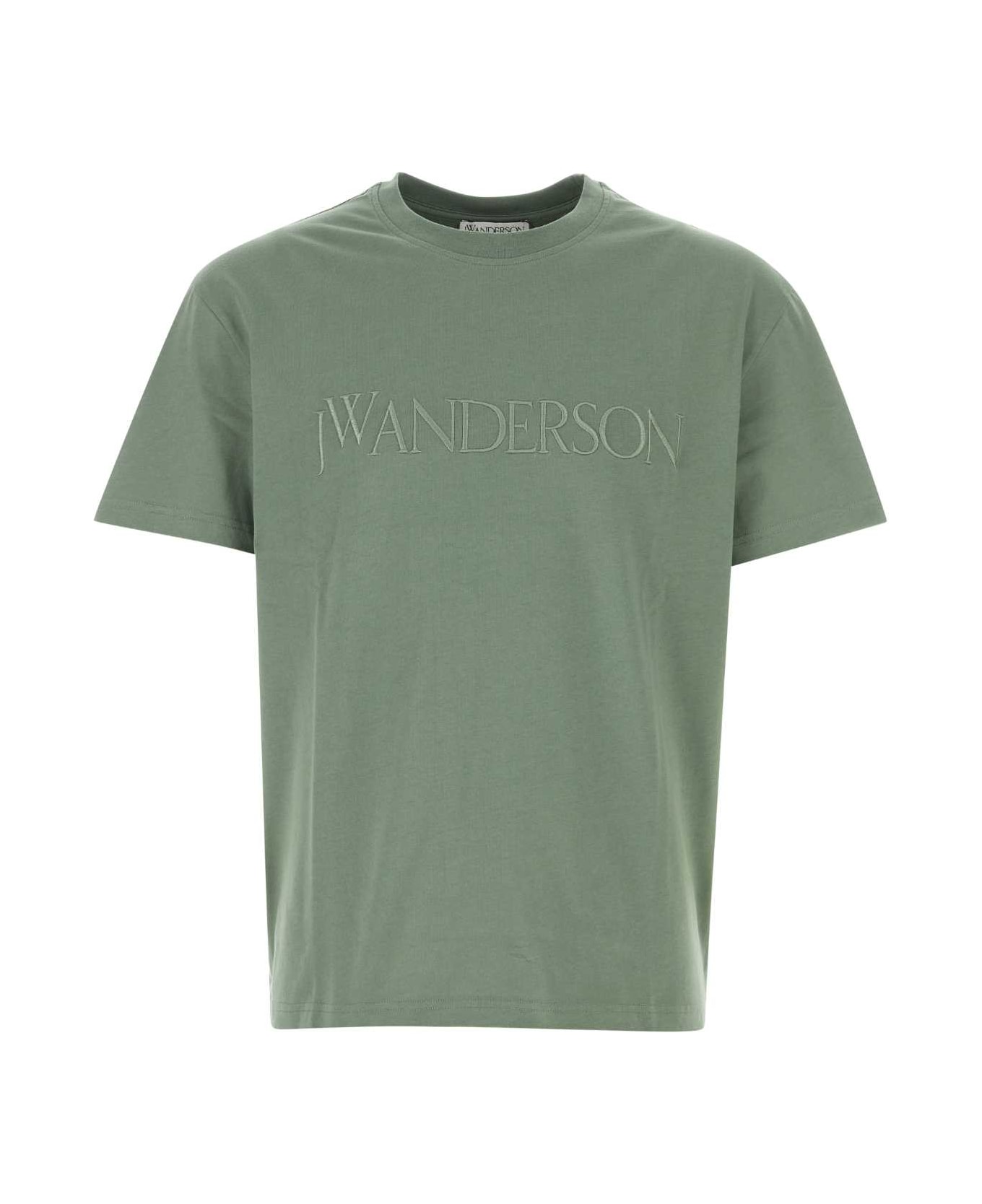 J.W. Anderson Sage Green Cotton T-shirt - GREEN