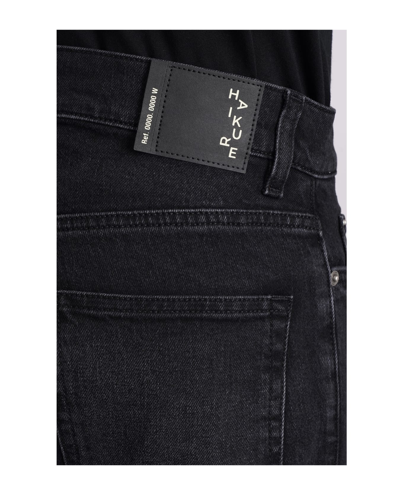 Haikure Tokyo Jeans In Black Cotton - black デニム