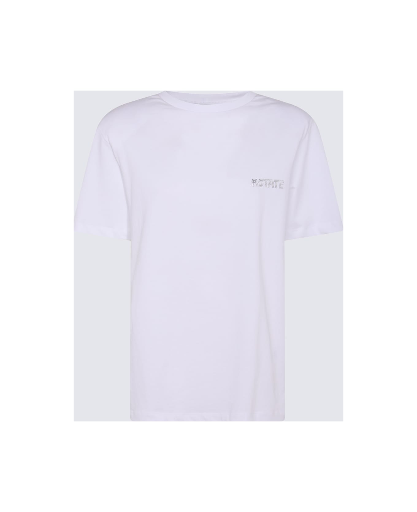 Rotate by Birger Christensen White Cotton T-shirt - White Tシャツ