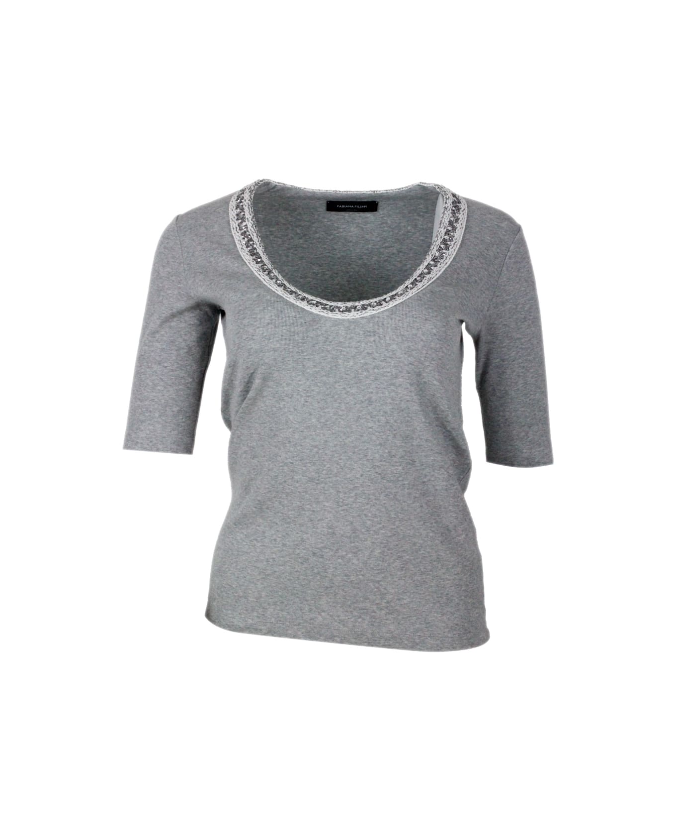 Fabiana Filippi T-Shirt - Grey