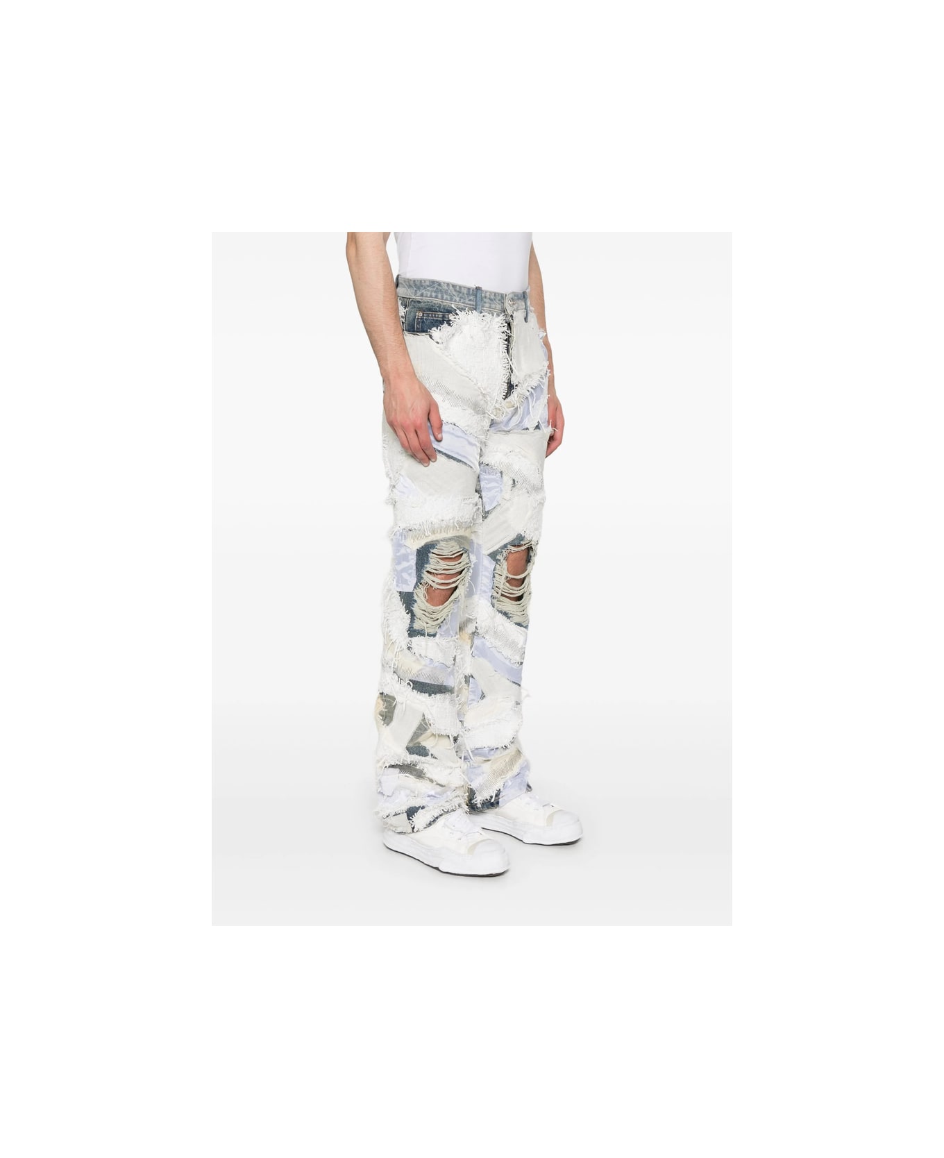 Who Decides War Jeans - WHITE/BLUE