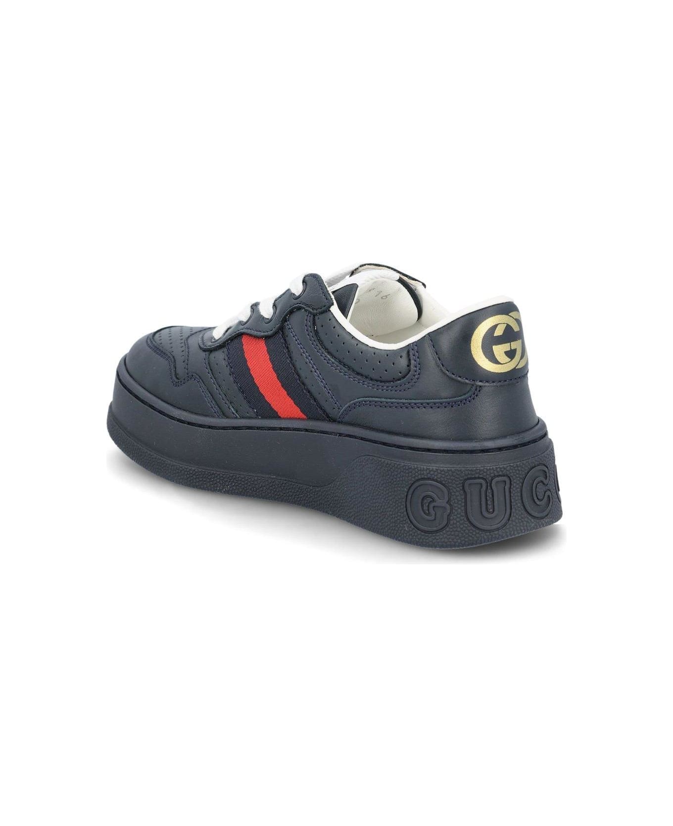 Gucci Web Detailed Low-top Sneakers シューズ