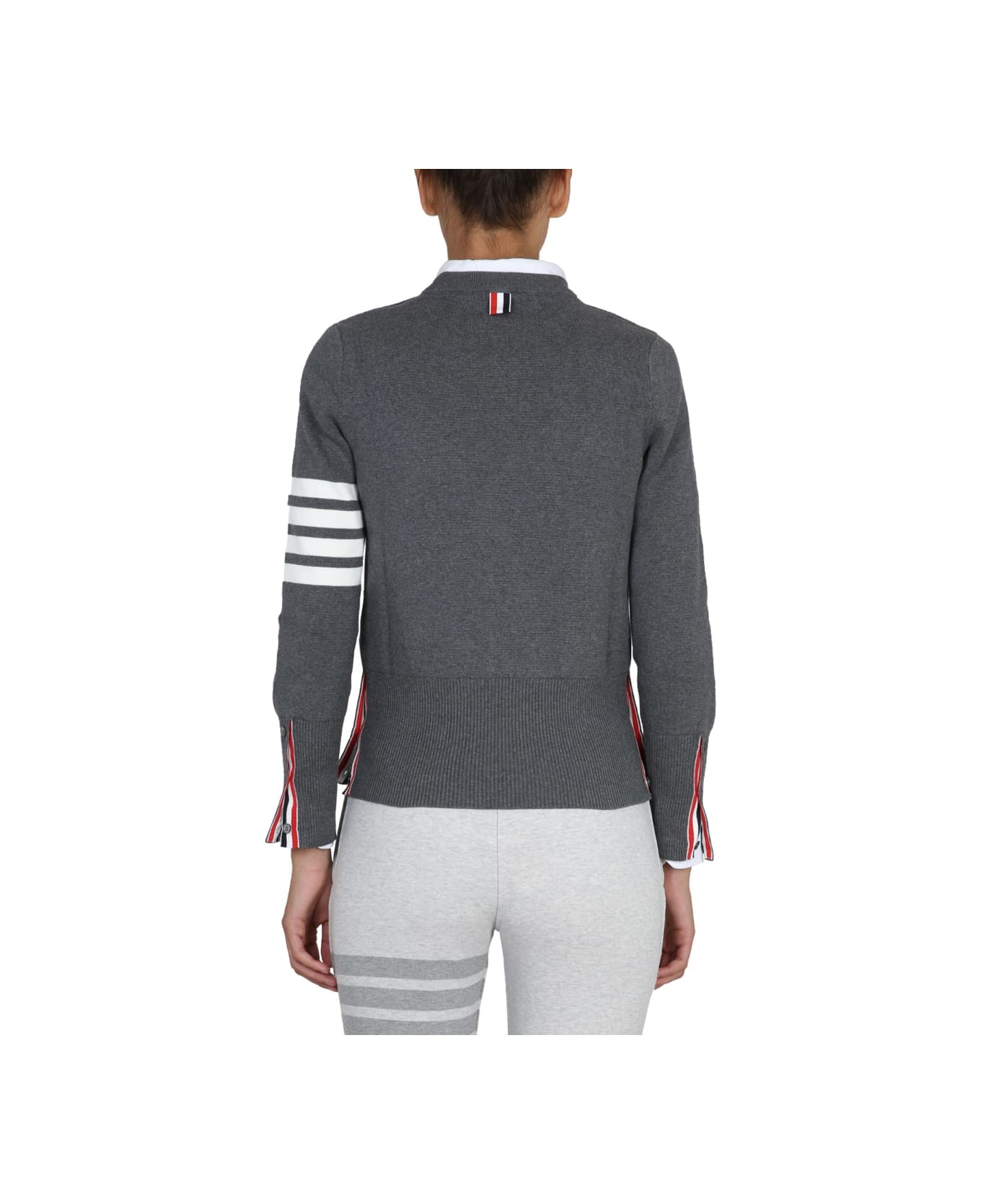 Thom Browne Cotton Jersey - GREY