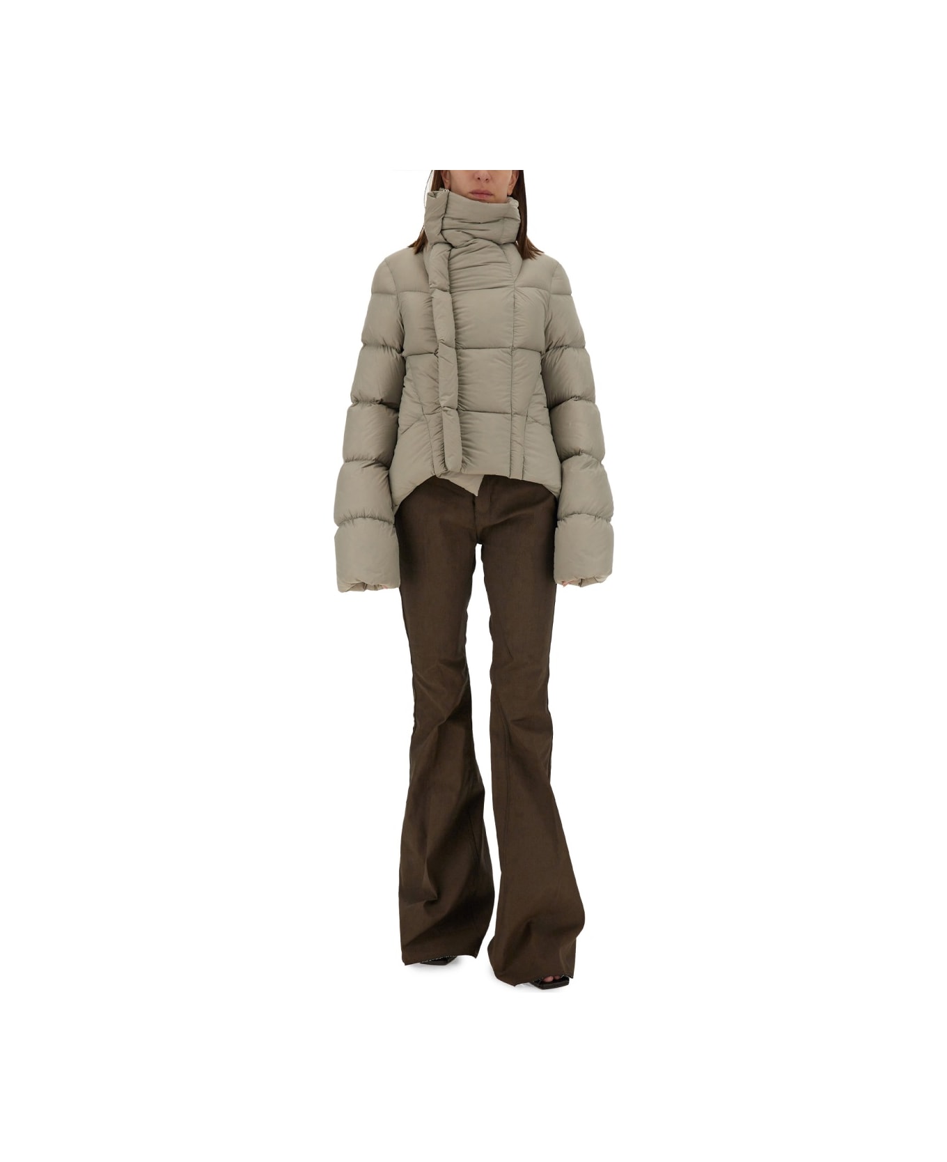 Rick Owens Denim Pants - BROWN