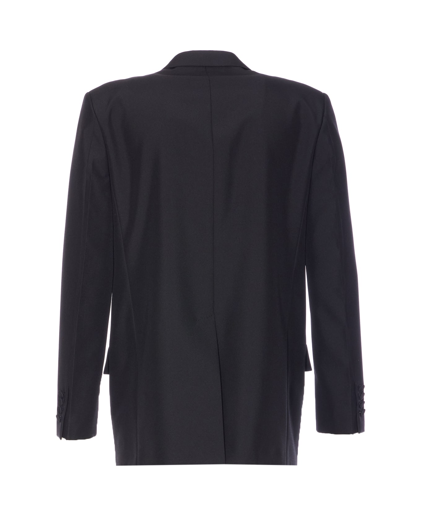 Gucci Double Breasted Jacket - Black