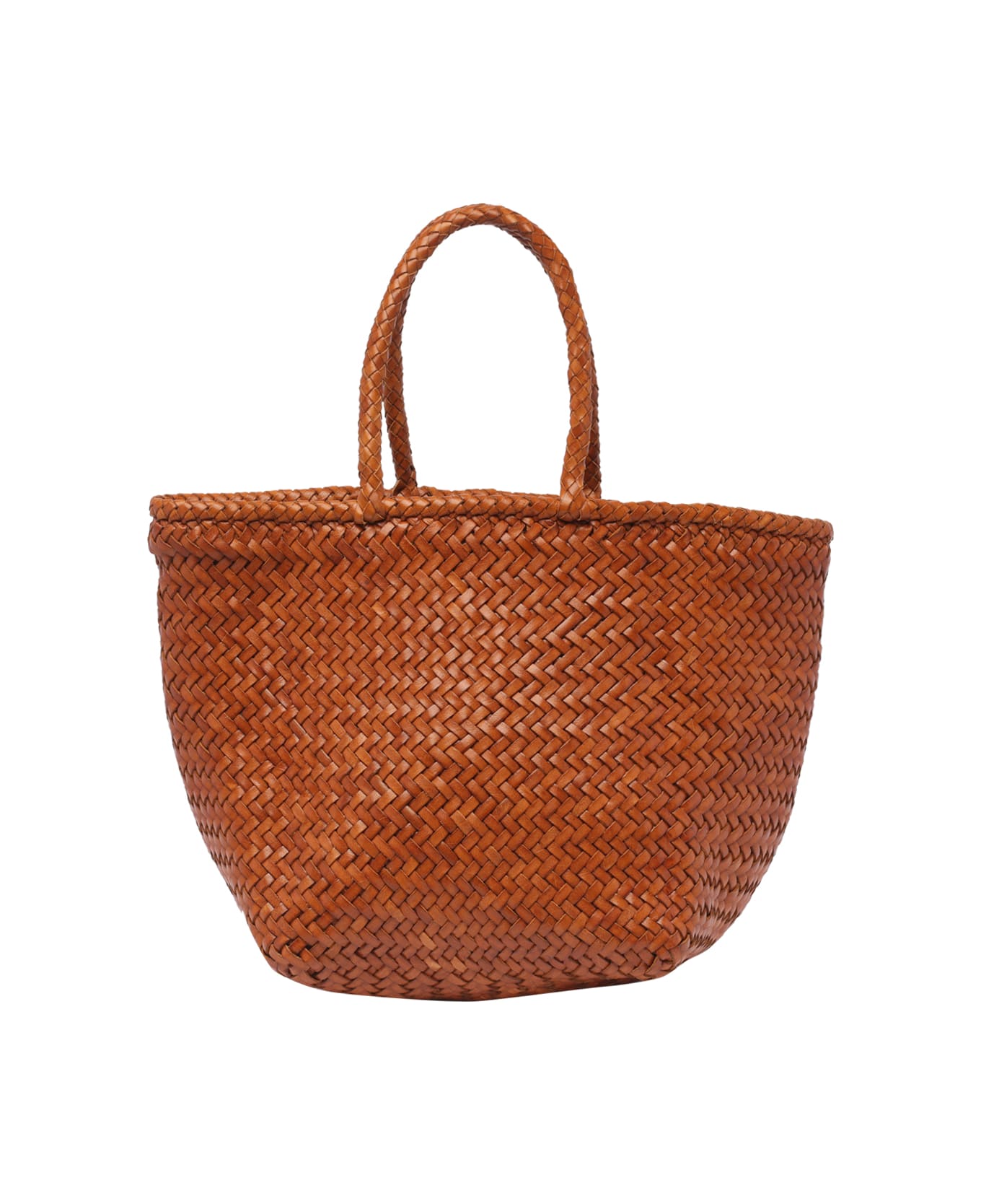 Dragon Diffusion Small Grace Basket Bag - Brown