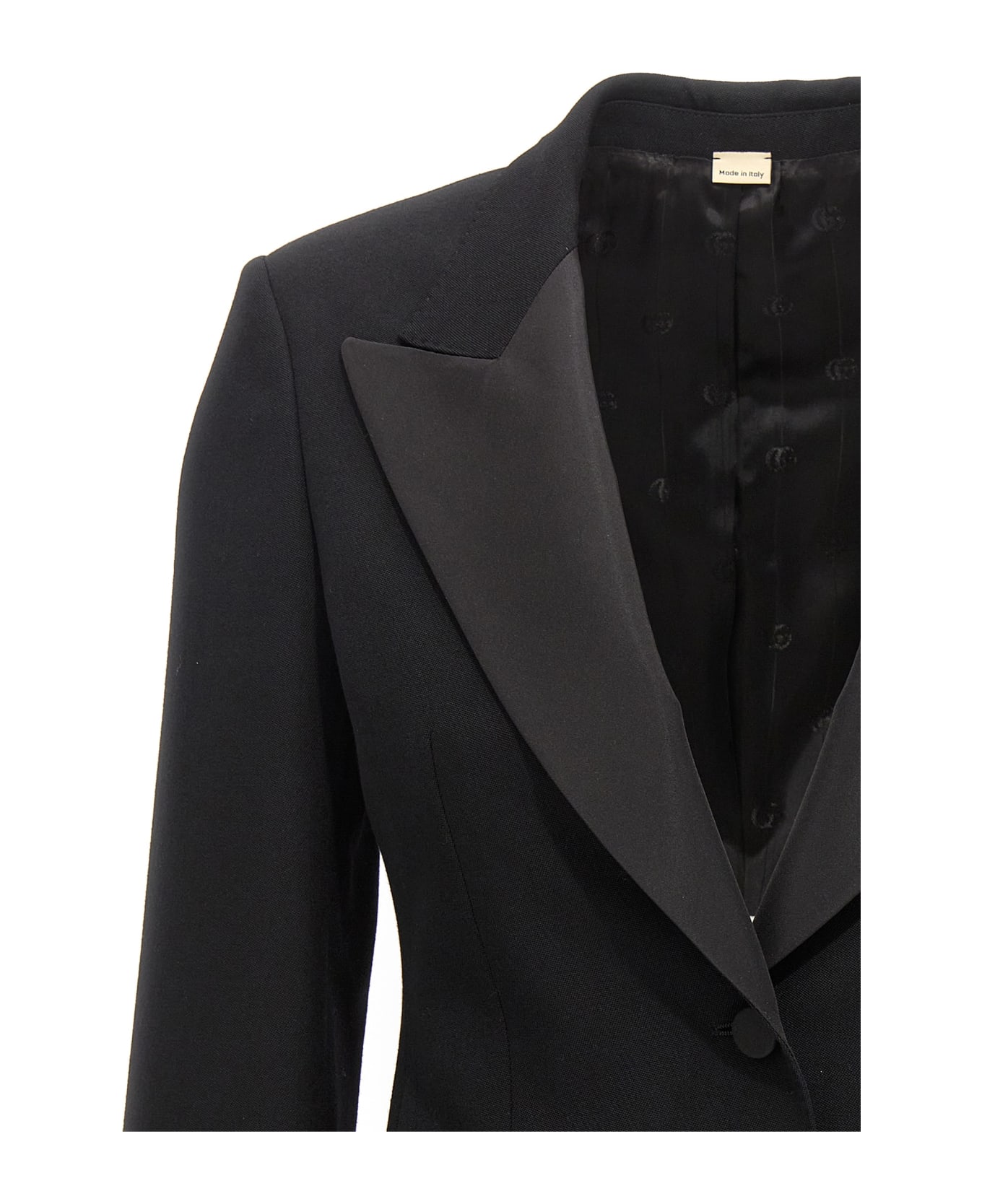 Gucci Single-breasted Blazer - Black  