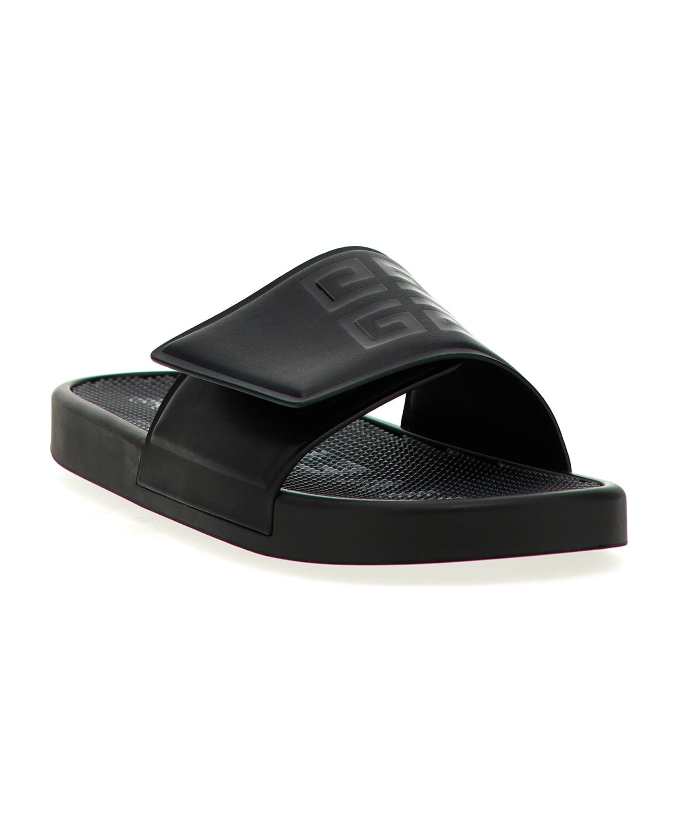 Givenchy 'slide' Sandals - White/Black その他各種シューズ