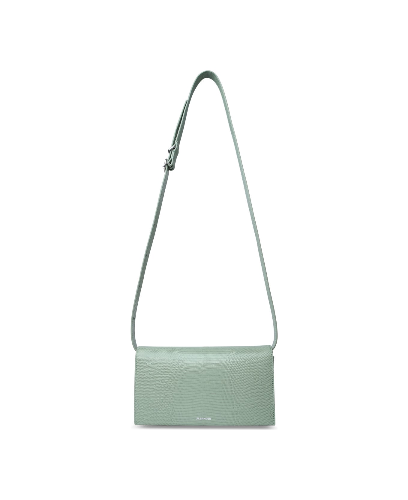 Jil Sander 'all-day' Pastel Green Calf Leather Bag - Green ショルダーバッグ