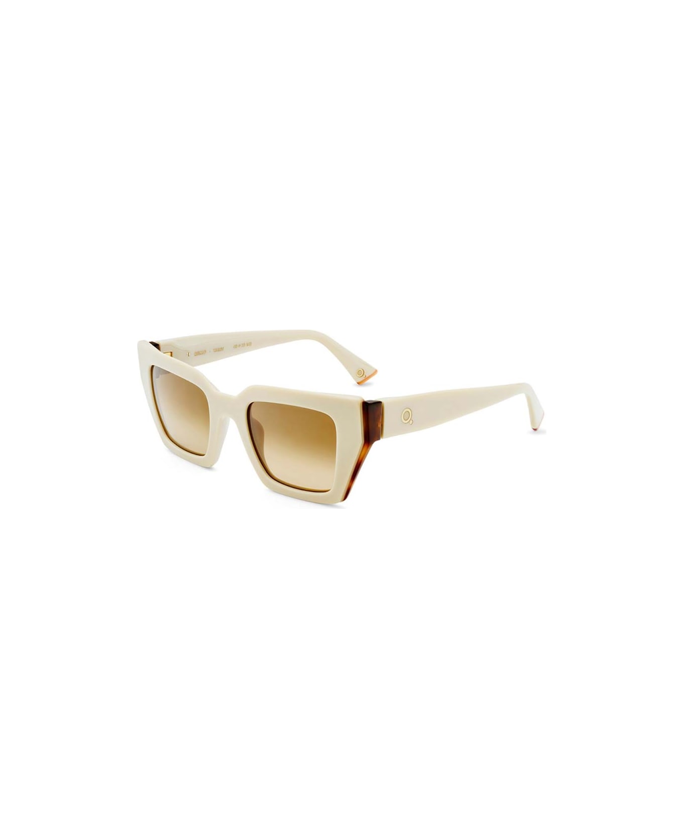 Etnia Barcelona Sunglasses - Avorio/Marrone sfumato