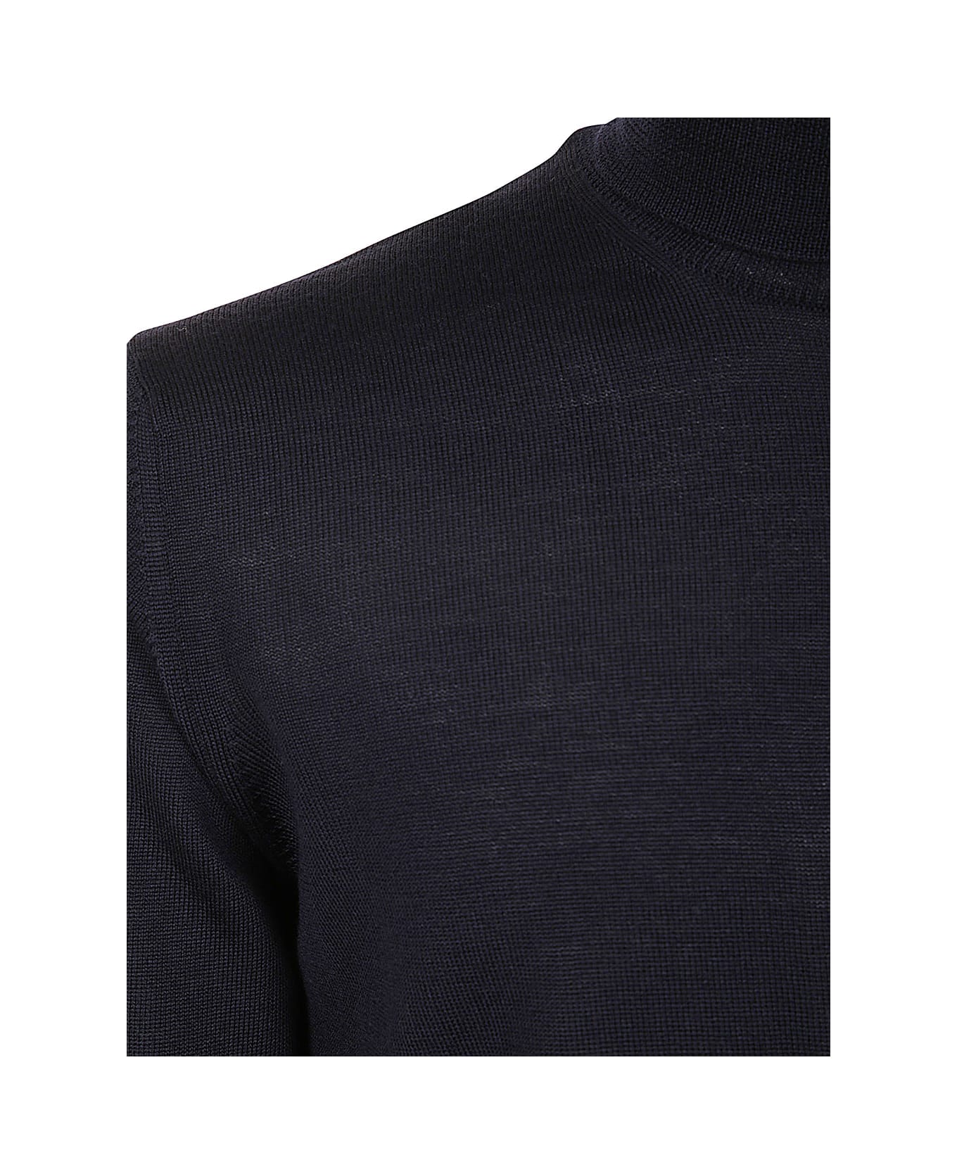 Nuur Turtle Neck Pullover - Navy