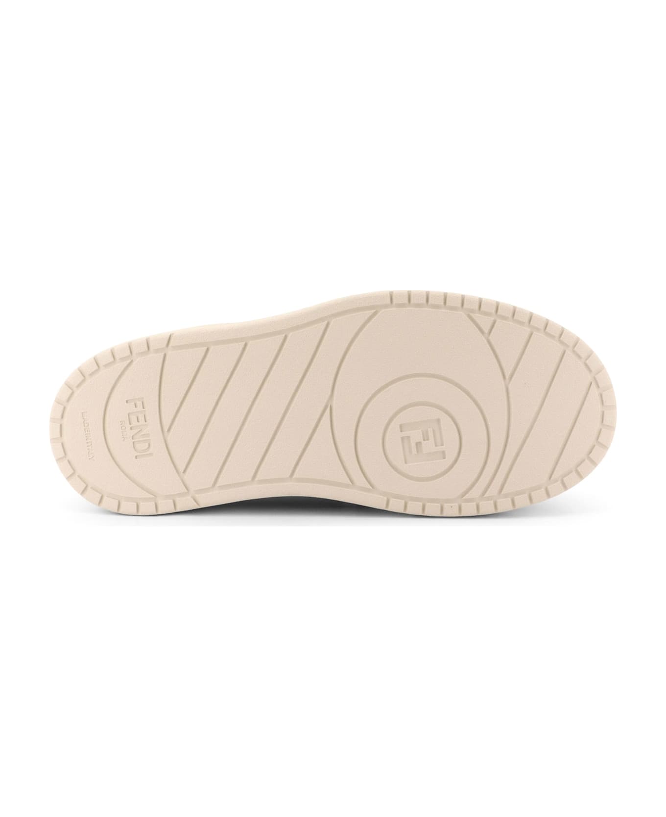 Fendi Match Platform Sneakers - Beige