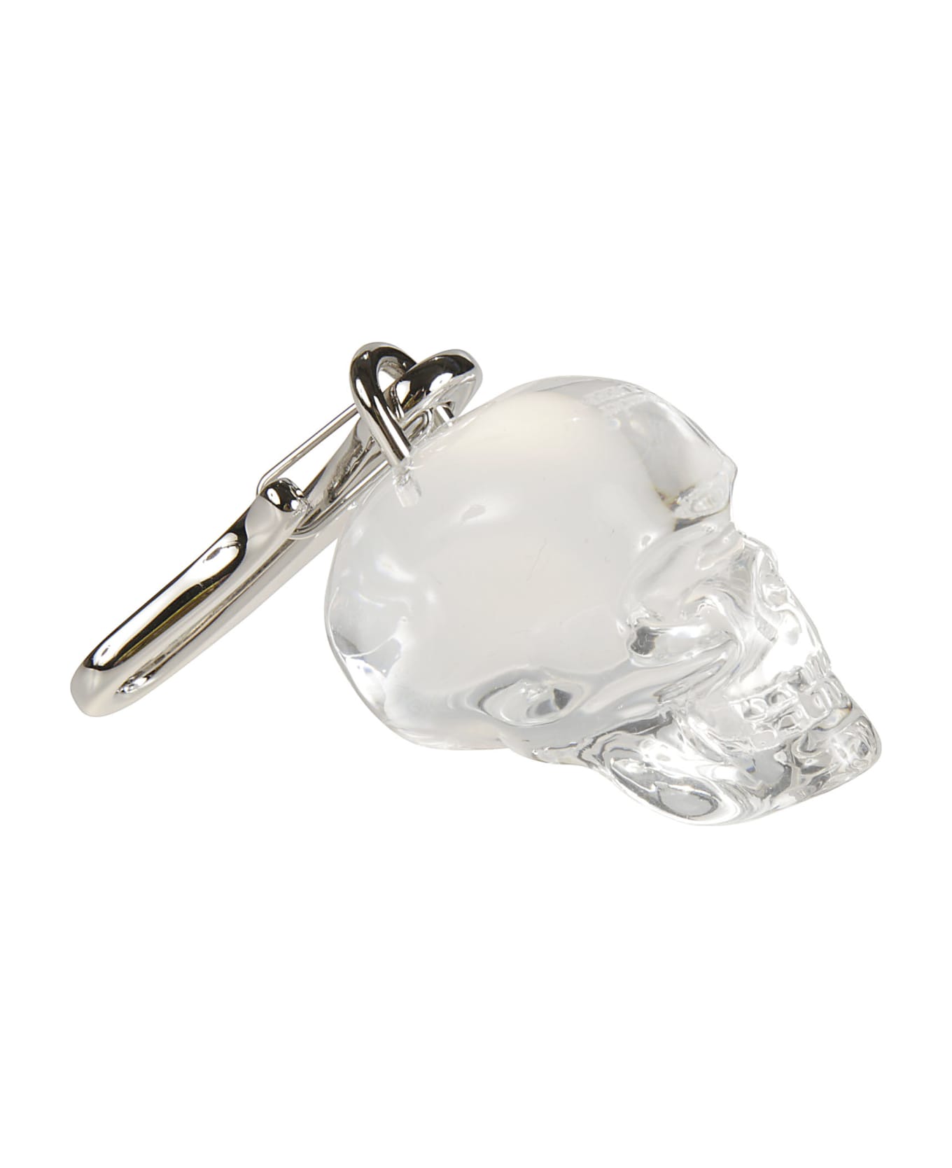 Alexander McQueen Skull Keychain - Transparent