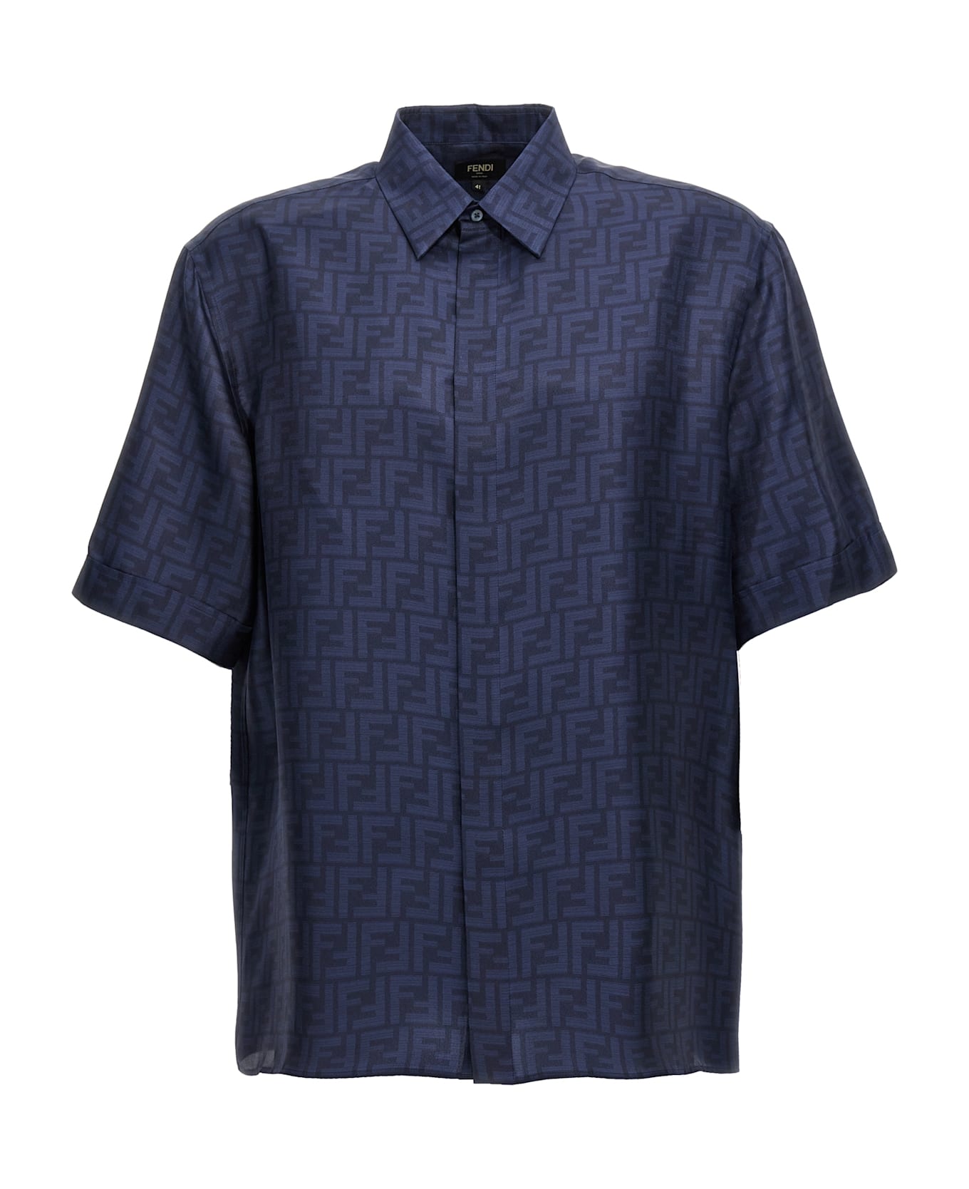 Fendi 'ff' Shirt - OLTREMARE