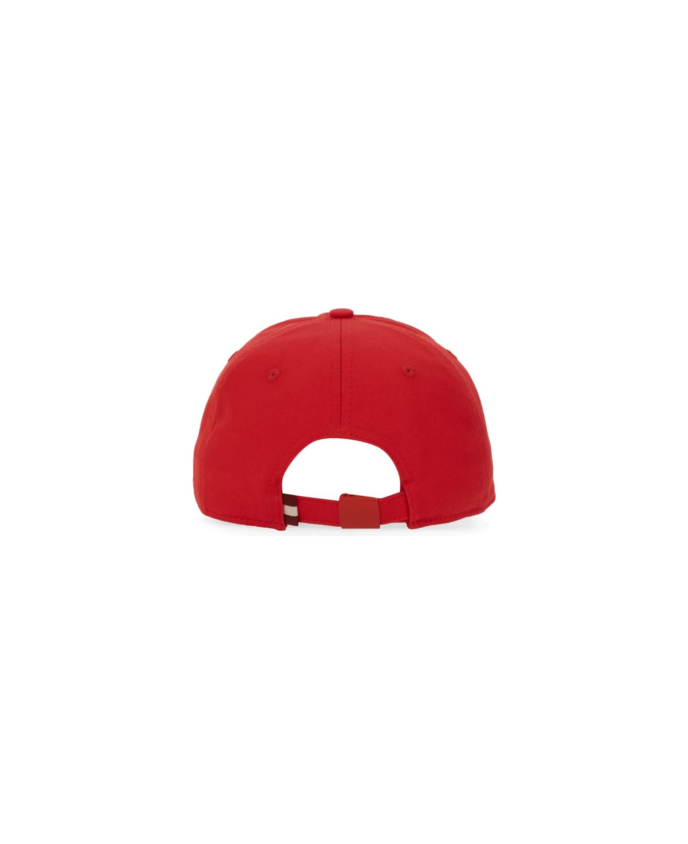 Bally Baseball Hat With Logo - RED