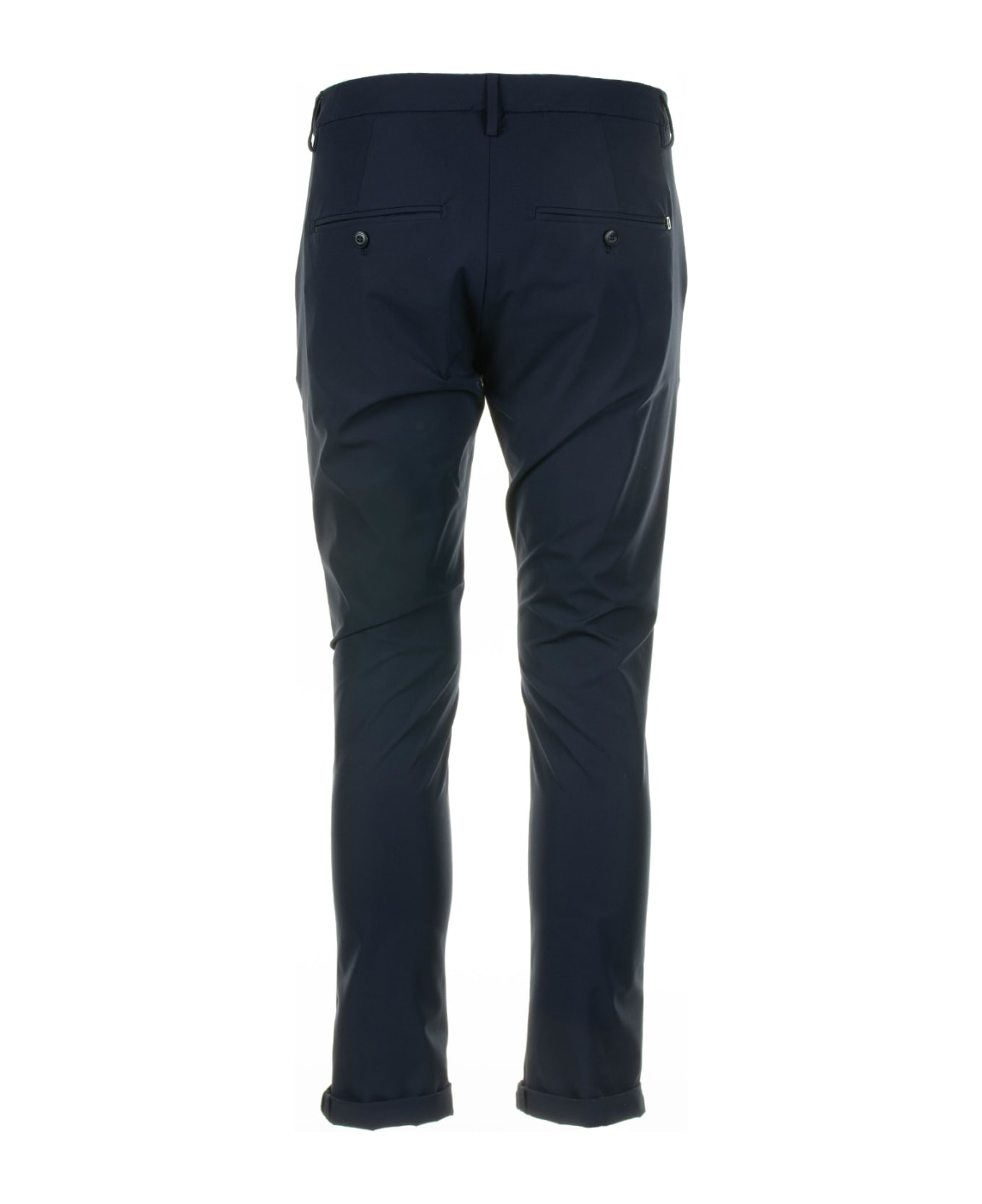 Dondup Navy Blue Gaubert Trousers - BLU NAVY ボトムス