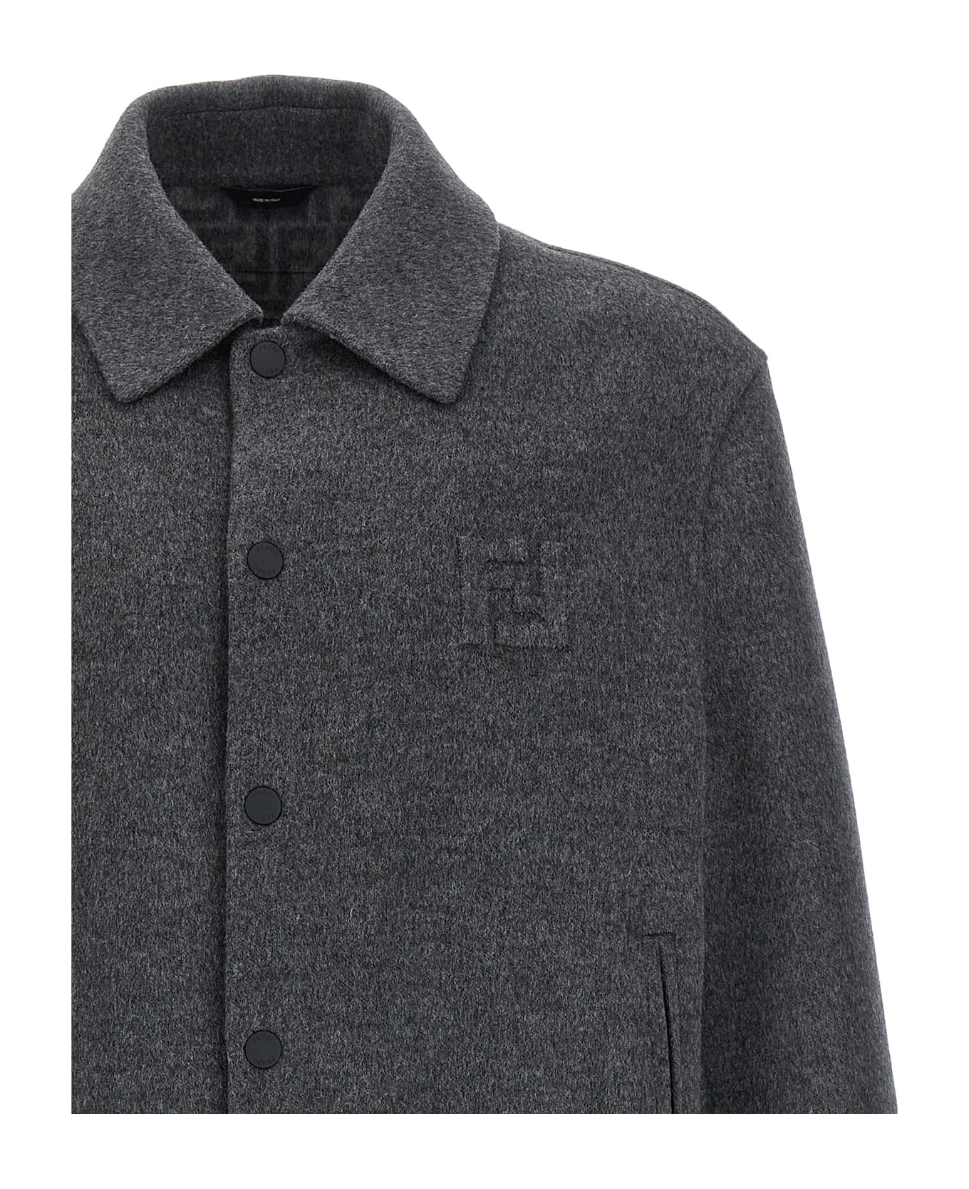 Fendi Wool Blouse - Gray