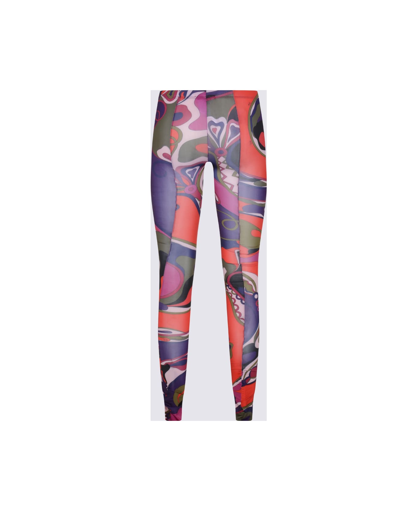 Pucci Multicolor Silk Socks - MultiColour