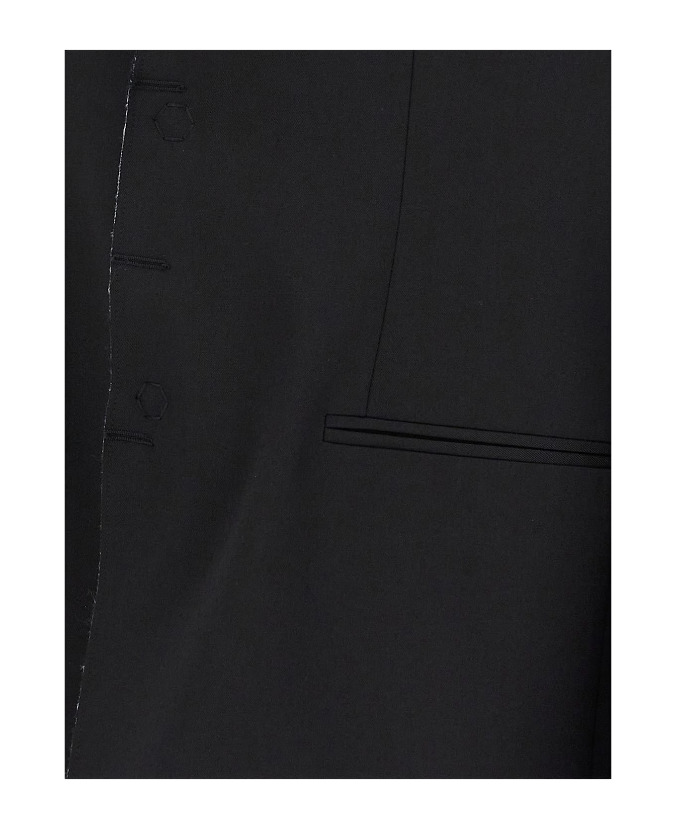 MM6 Maison Margiela Single-breasted Blazer - Black
