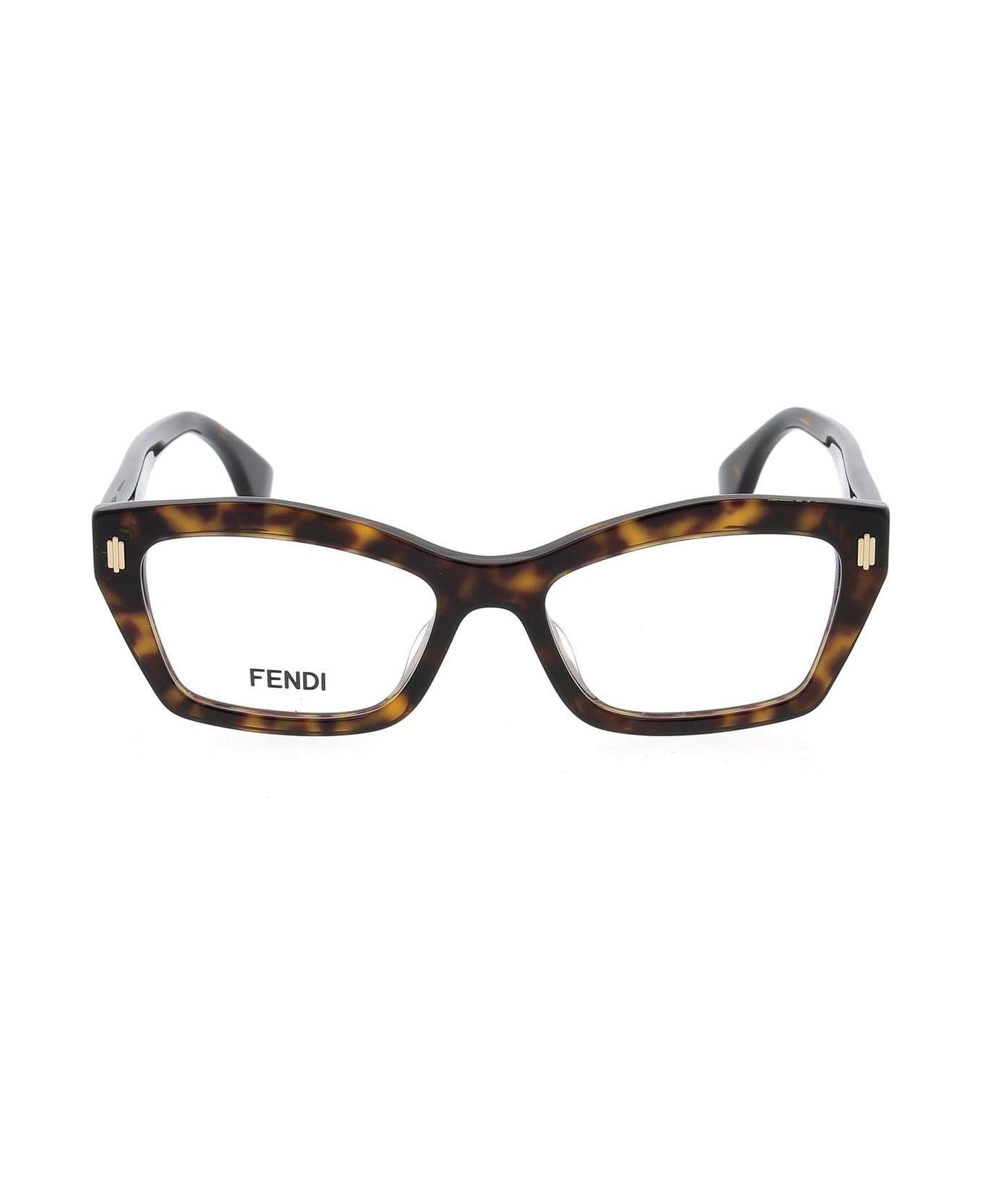 Fendi Eyewear Square Frame Glasses - 052 アイウェア