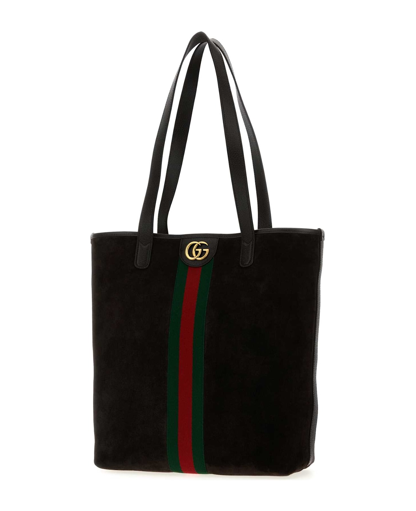 Gucci Black Suede Ophidia Shopping Bag - NSTMOROTMOROVRV