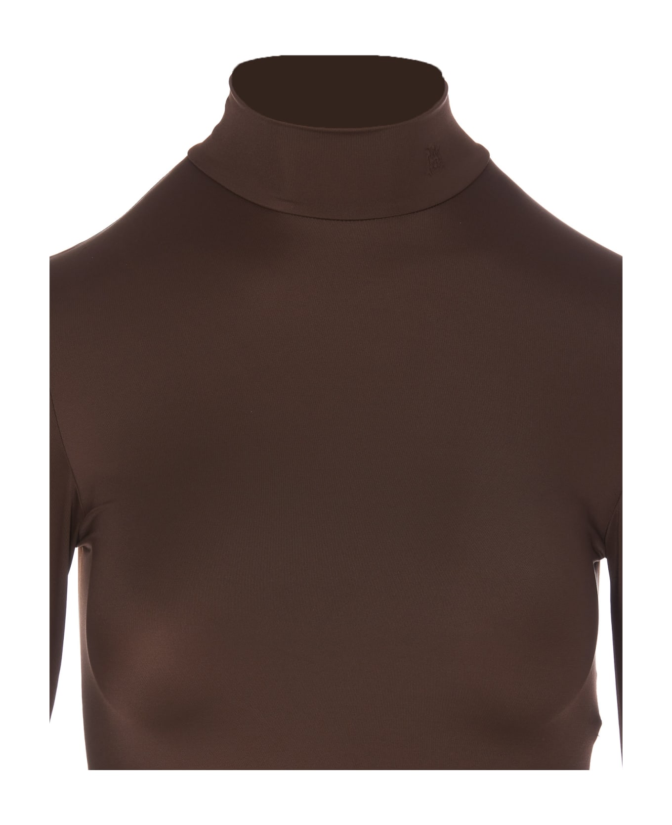 AMIRI Cropped Sweater - Brown
