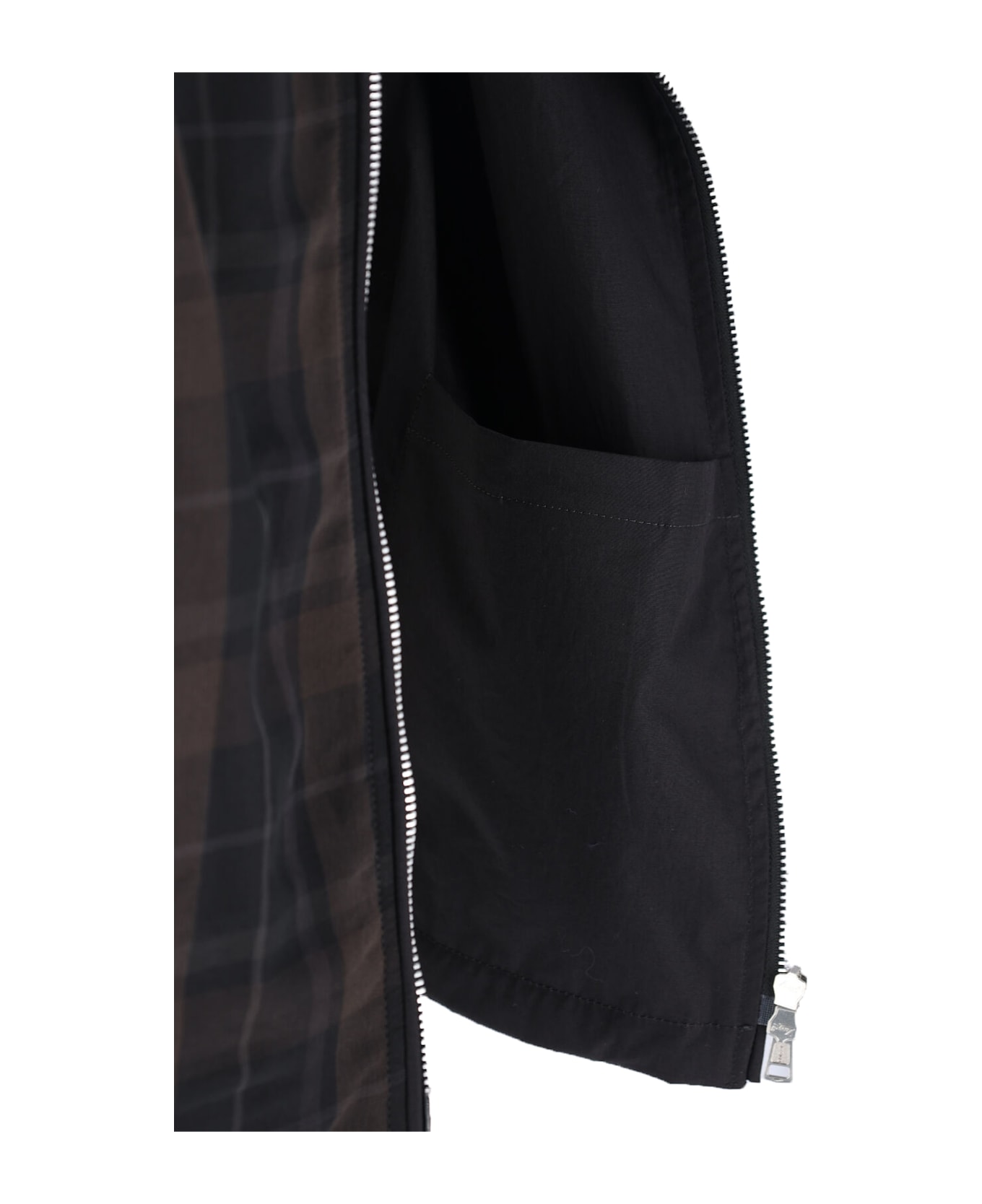 Our Legacy Check Zip Sweatshirt - Black  