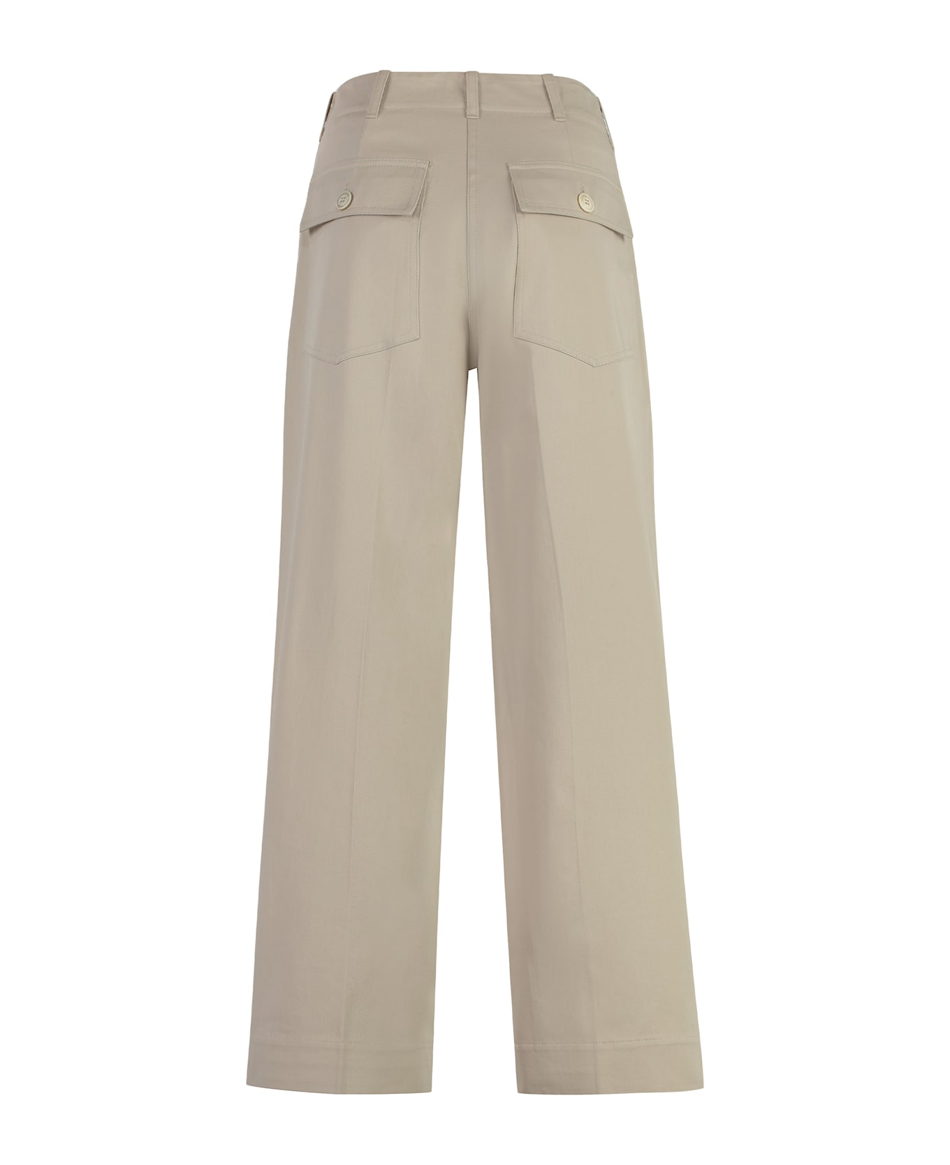 Alfieri 
St.John Cotton Cropped Trousers - Sand