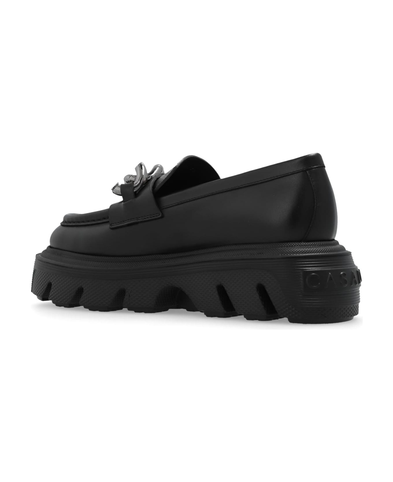 Casadei 'generation C' Platform Loafers - Nero