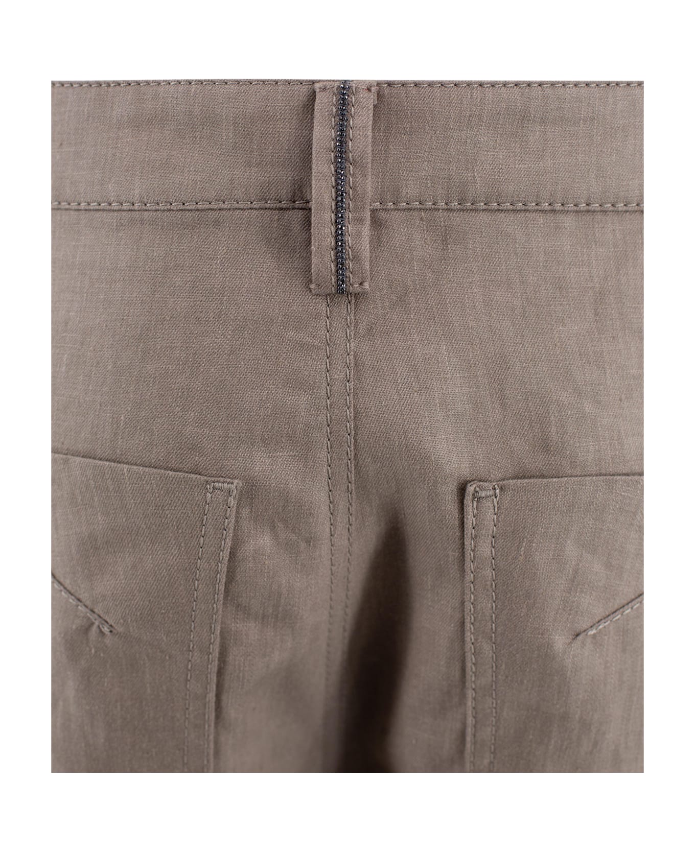Brunello Cucinelli Relaxed Twill Trousers