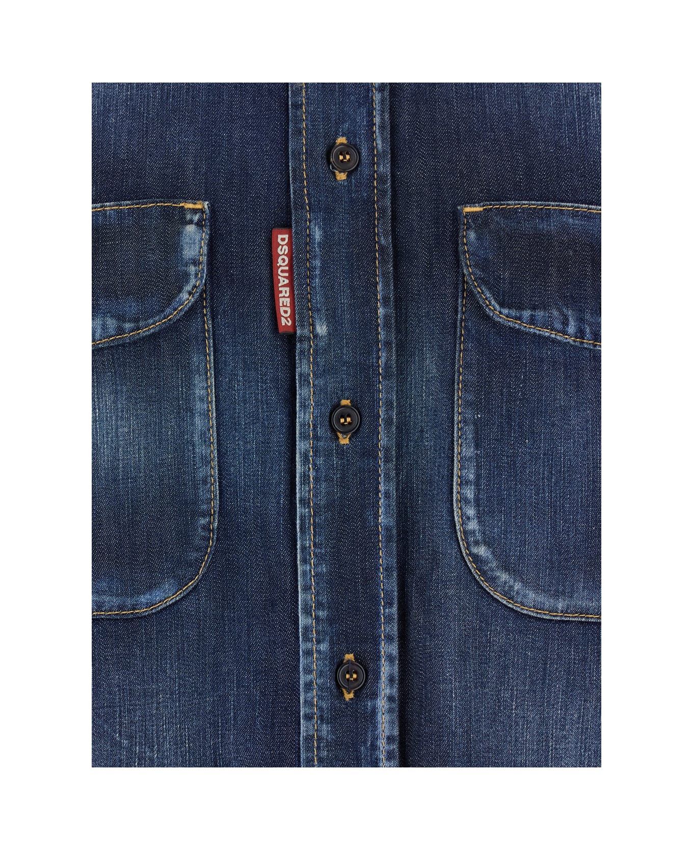 Dsquared2 Canadian Vintage Shirt - Blu