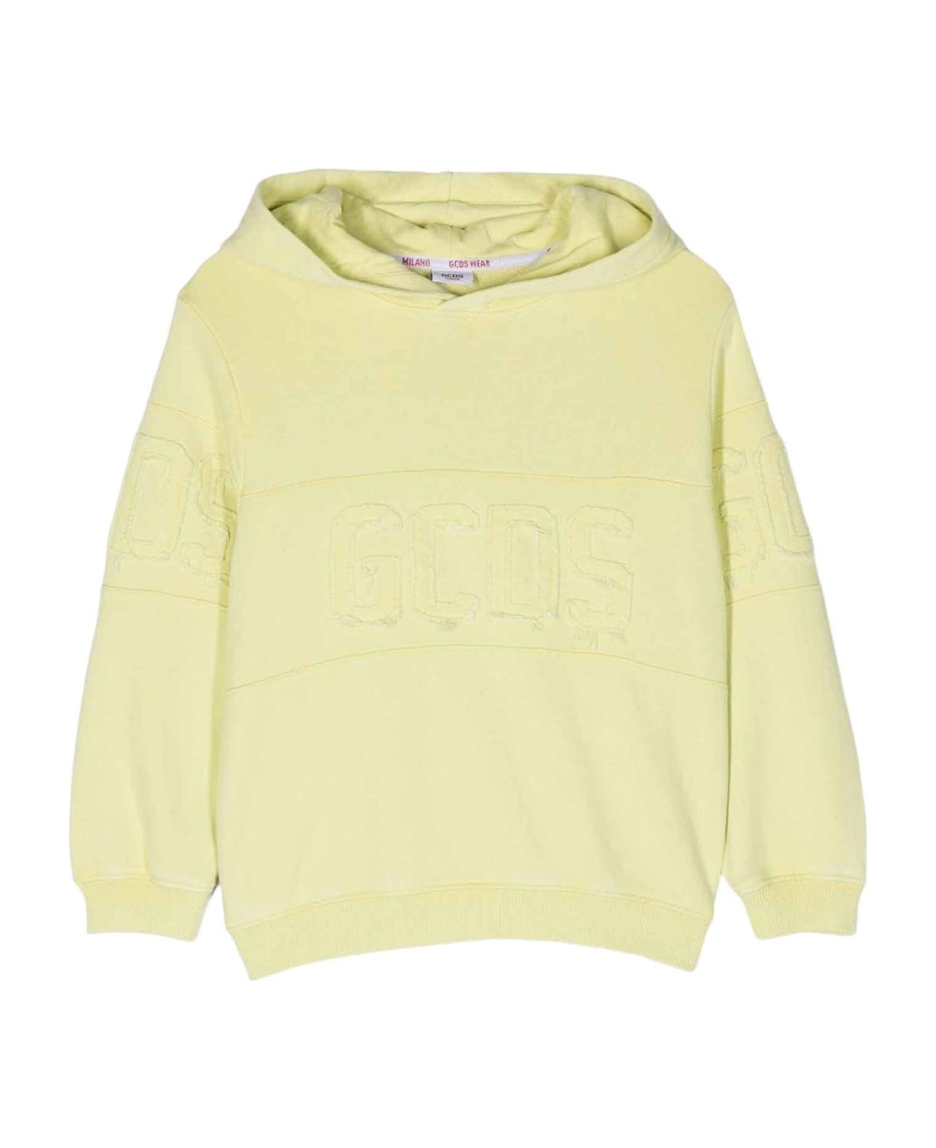 GCDS Mini Lime Sweatshirt Unisex - Wild Lime ニットウェア＆スウェットシャツ